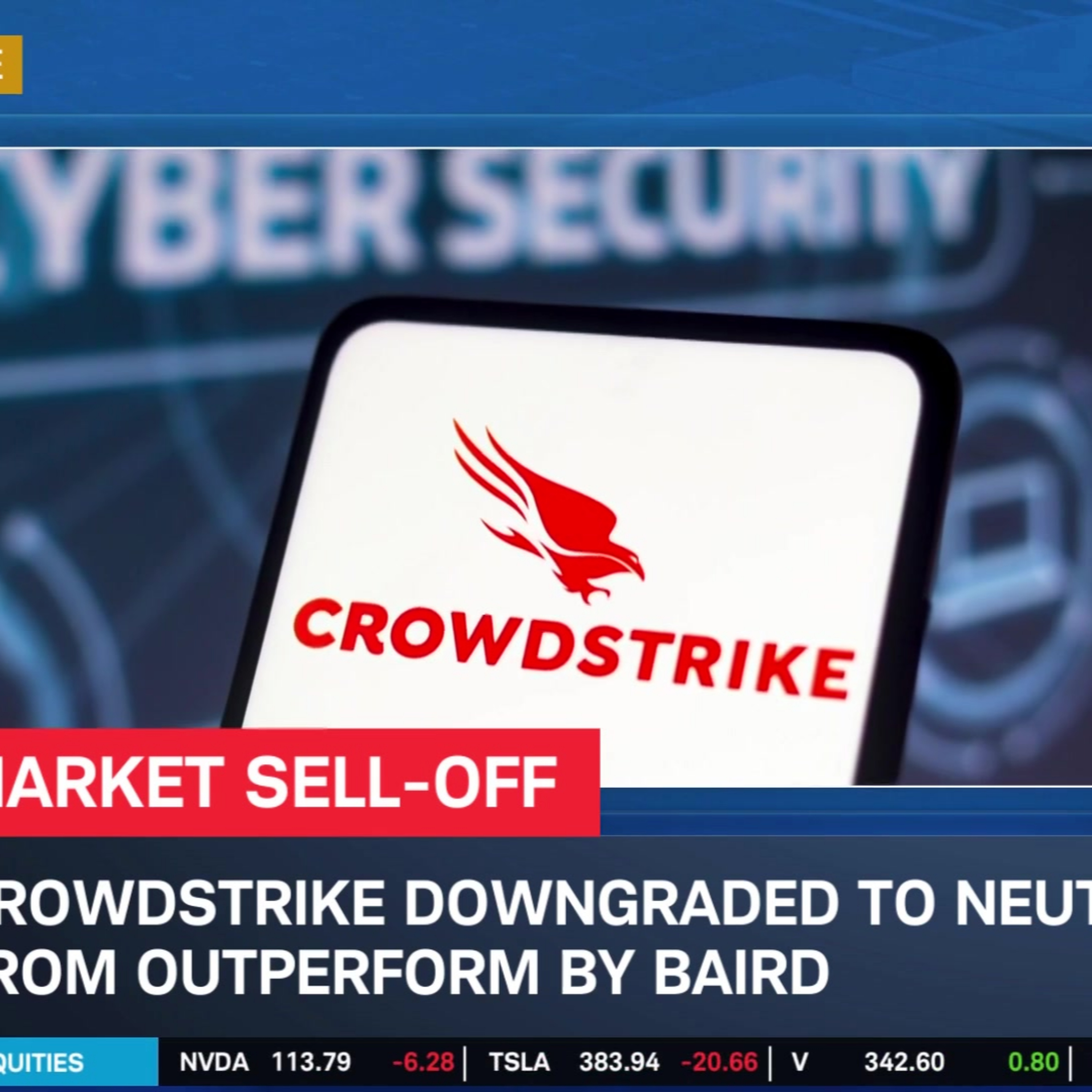 CRWD & Cybersecurity Downgrades, Chinese EV Deliveries, TSN Earnings Beat Episode cover