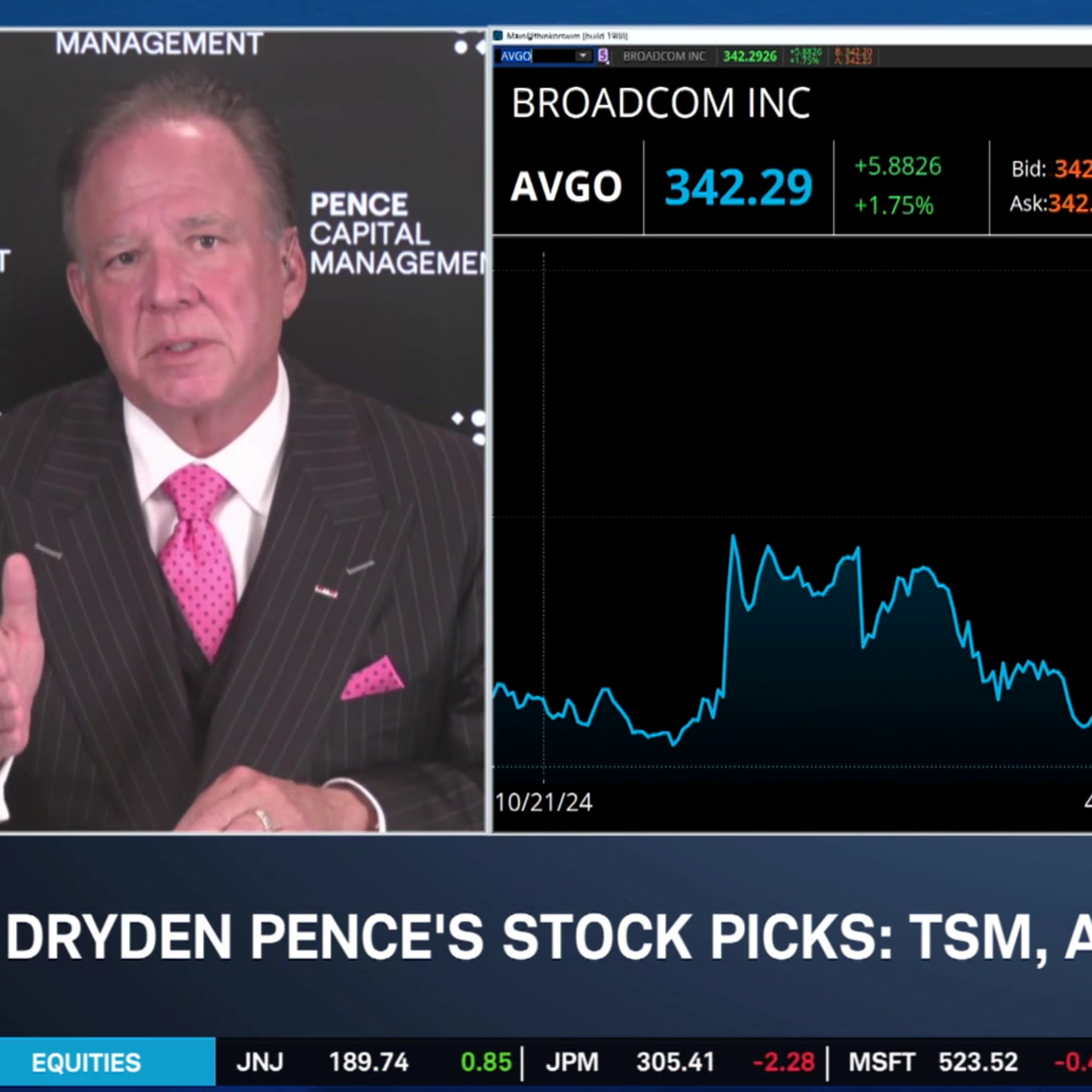 Pence: Buy A.I. Chips on Dips, AVGO 'Picks and Shovels,' ASML & TSM 'Chokepoints'