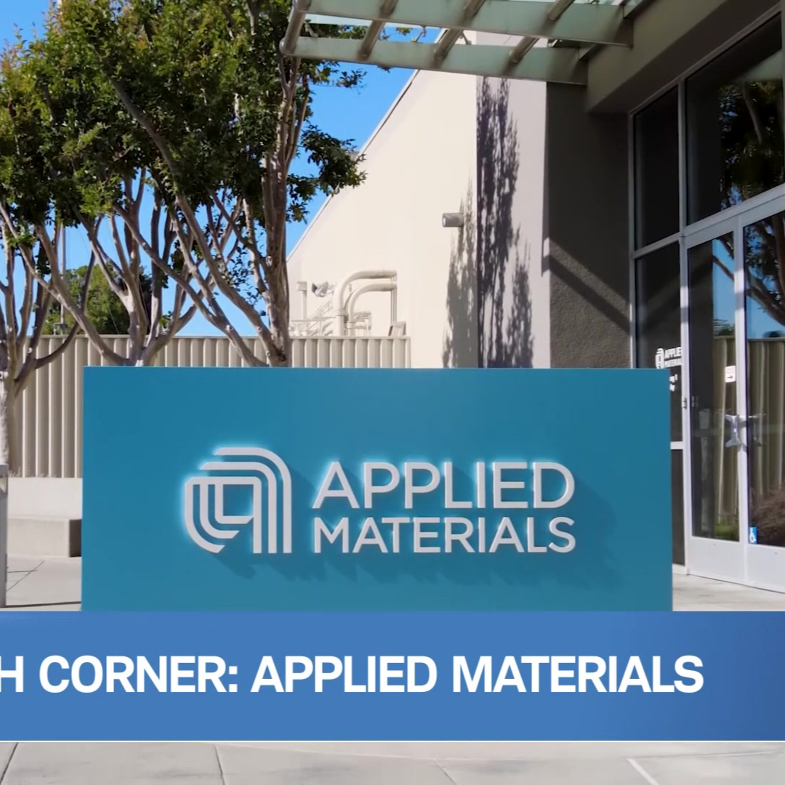 Tech Corner: AMAT's Place in China, A.I. Trade