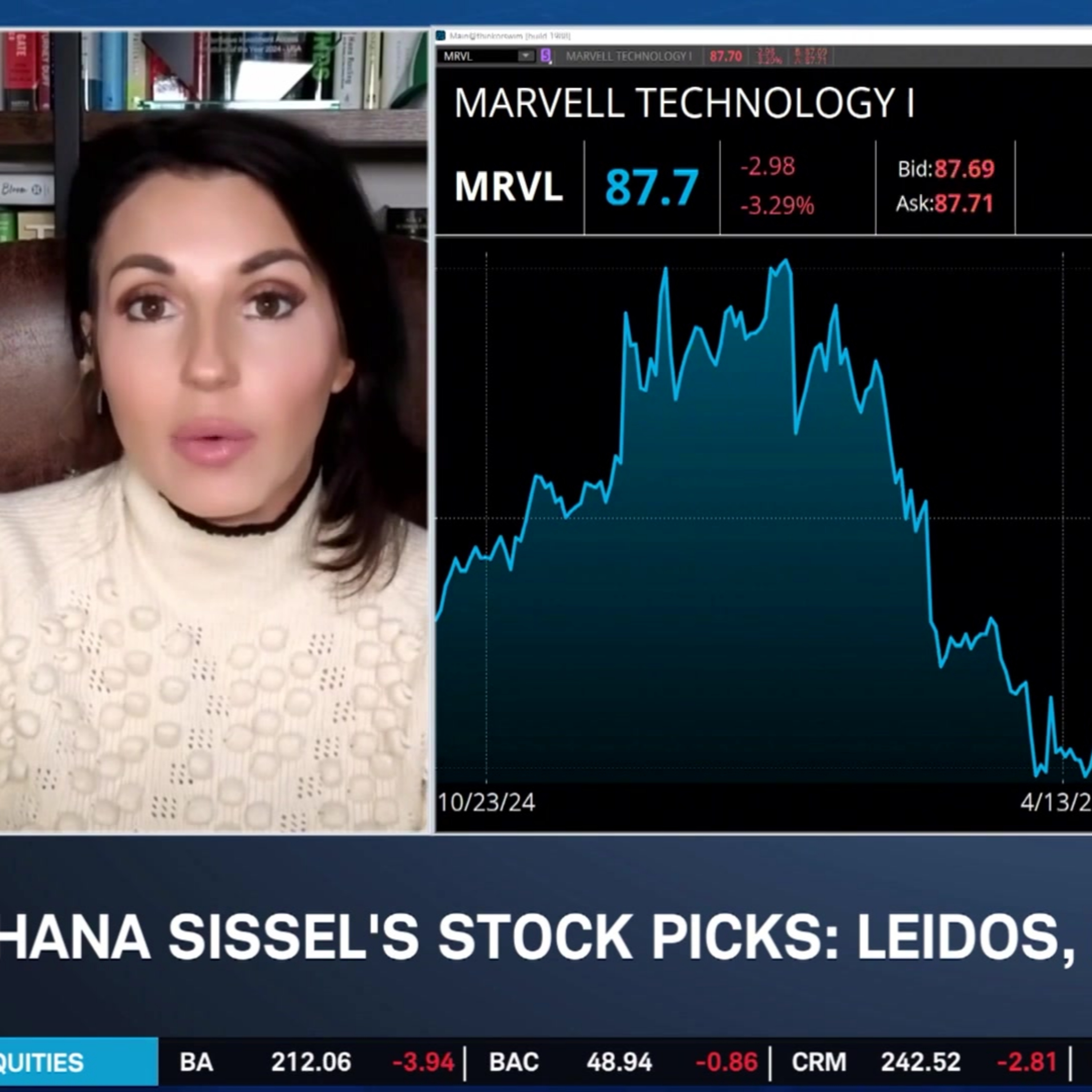 Sissel: Current Sell-Off "Buying Opportunity," MRVL & LDOS Top Picks
