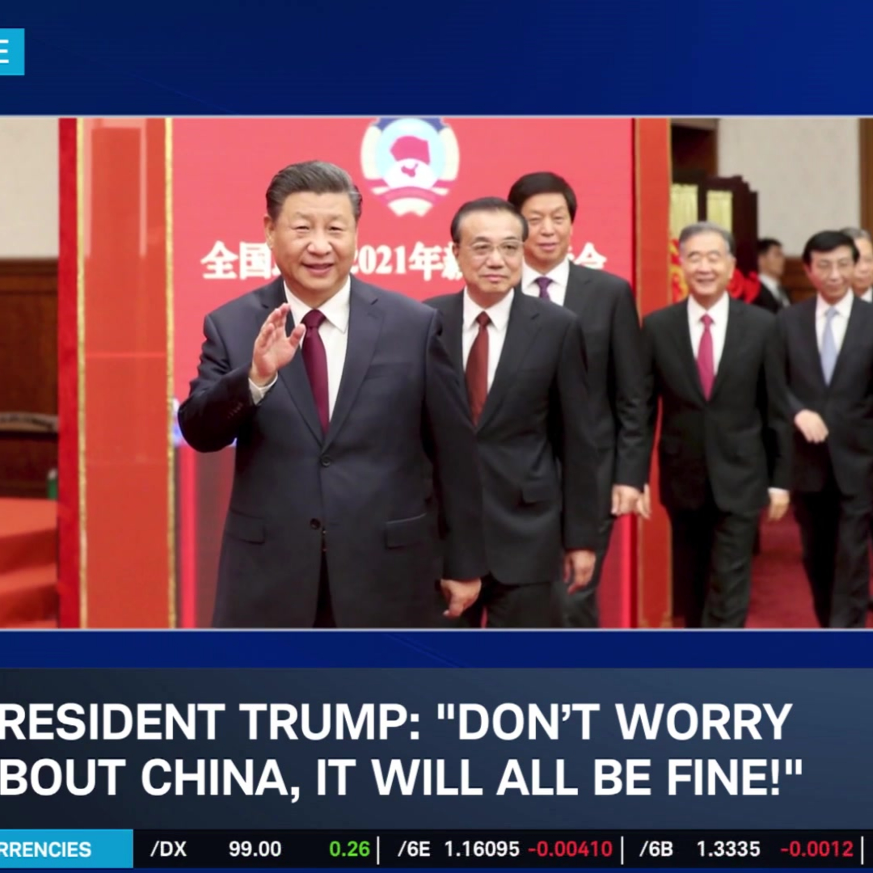 Futures Higher After Trump Softens Tone on China
