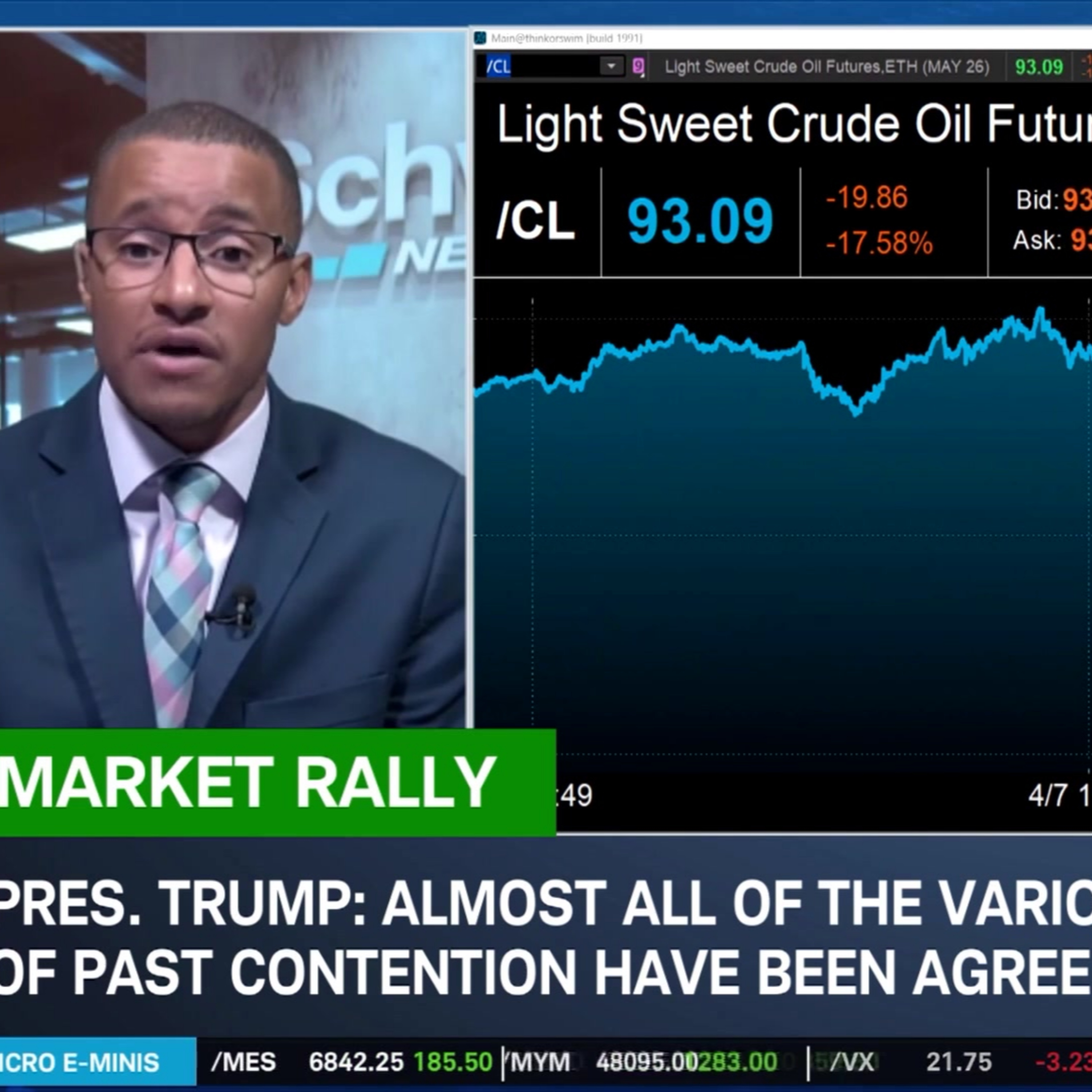 Futures Rally Strong & Crude Plunges on U.S.-Iran Ceasefire, Watch Tech & Travel Today