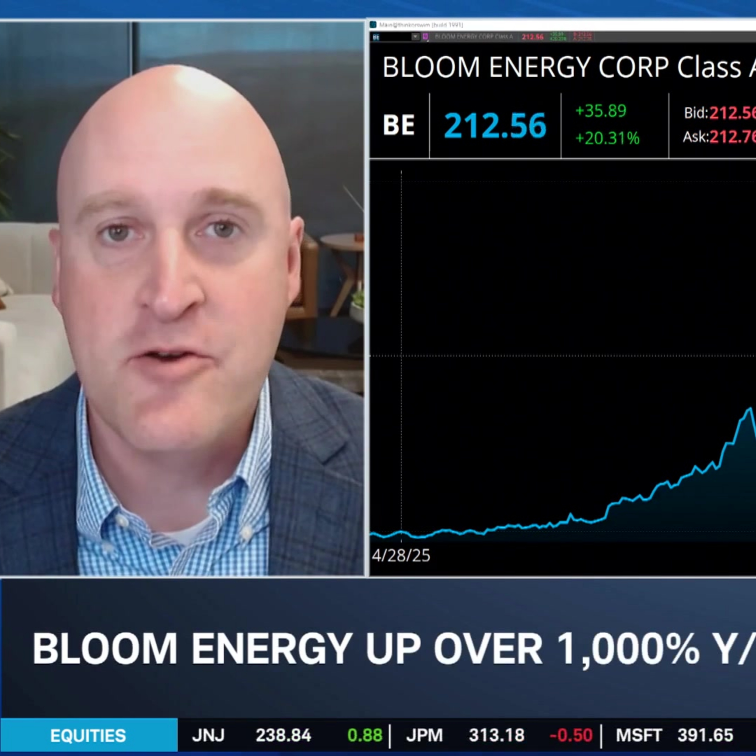 BE Rallies Over 20% on ORCL Deal: Jeff McClean Sees Strong Energy Growth in AI Trade