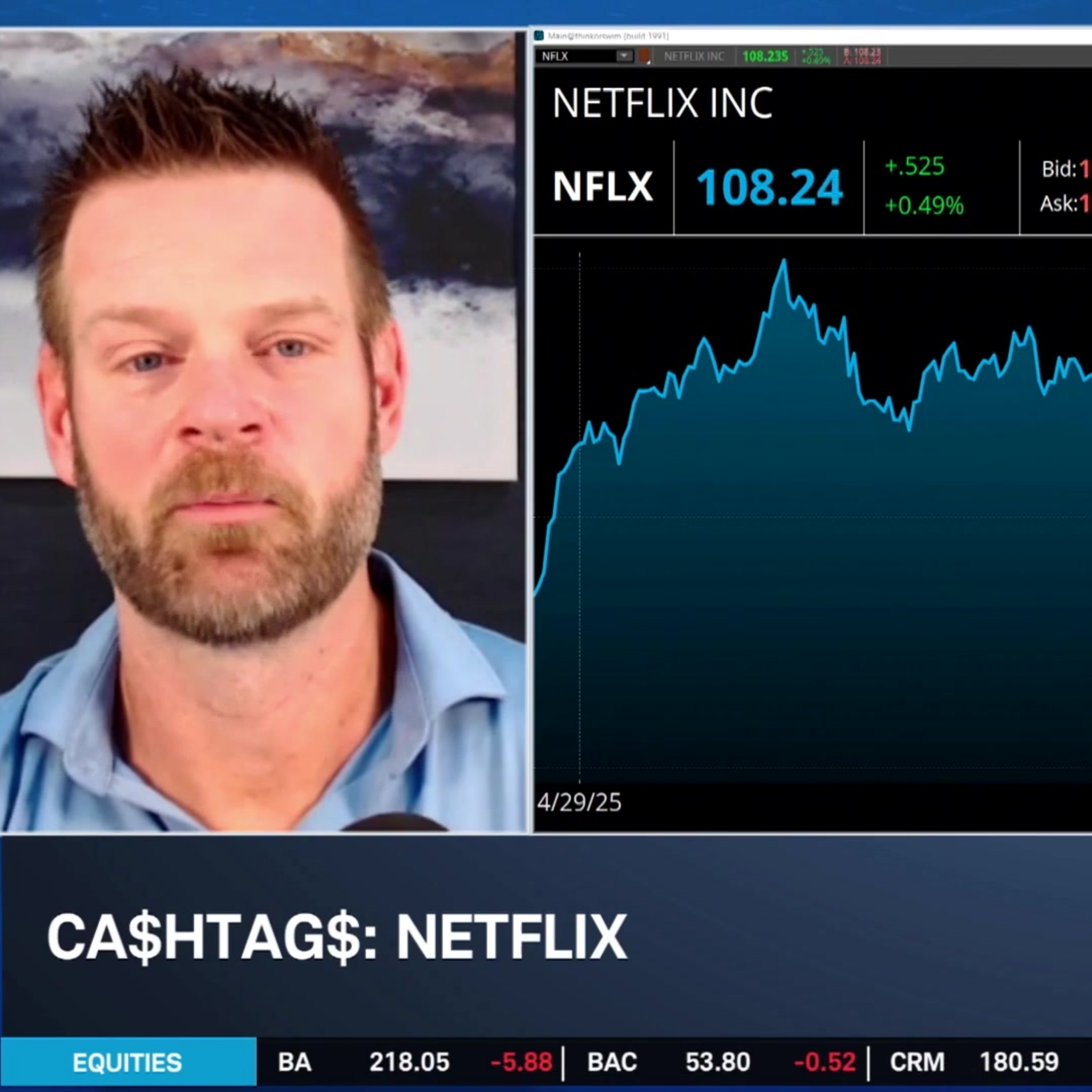 Ca$htag$: Is Netflix’s Stock Running Ahead of Its Consumers?