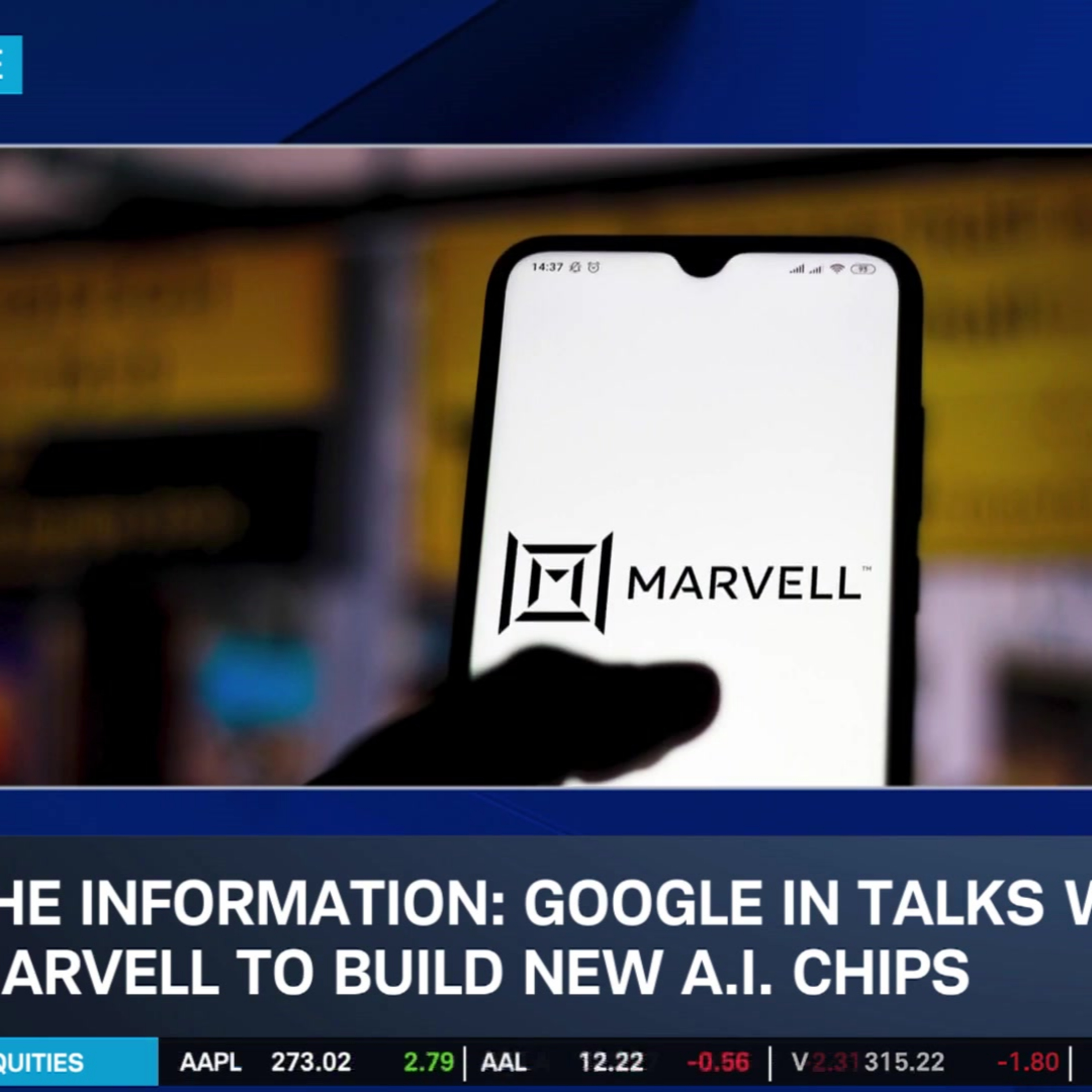 MRVL Making GOOGL Chips Challenges NVDA & AVGO