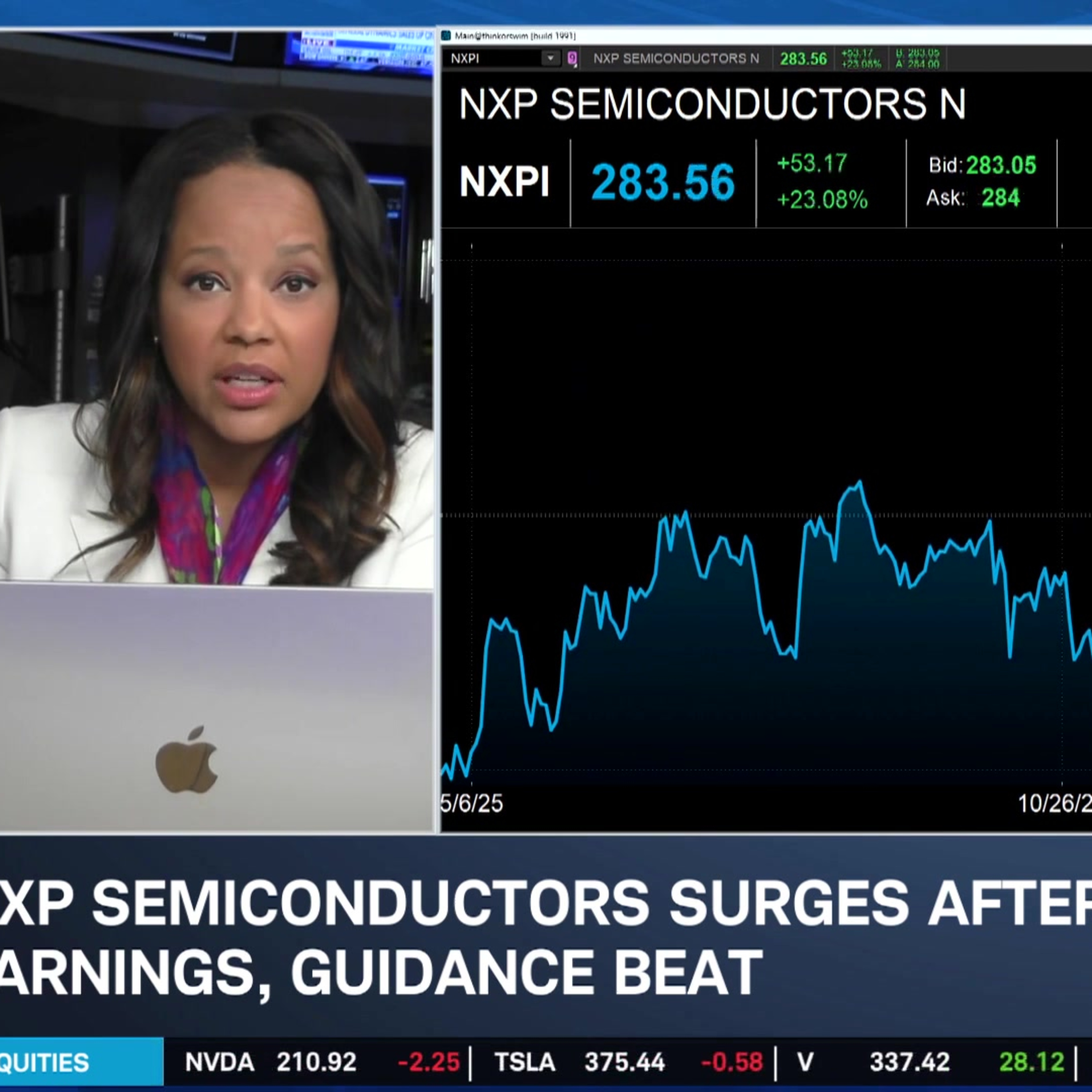 Wednesday's Morning Movers: SOFI Slides, NXPI & V Rally After Earnings