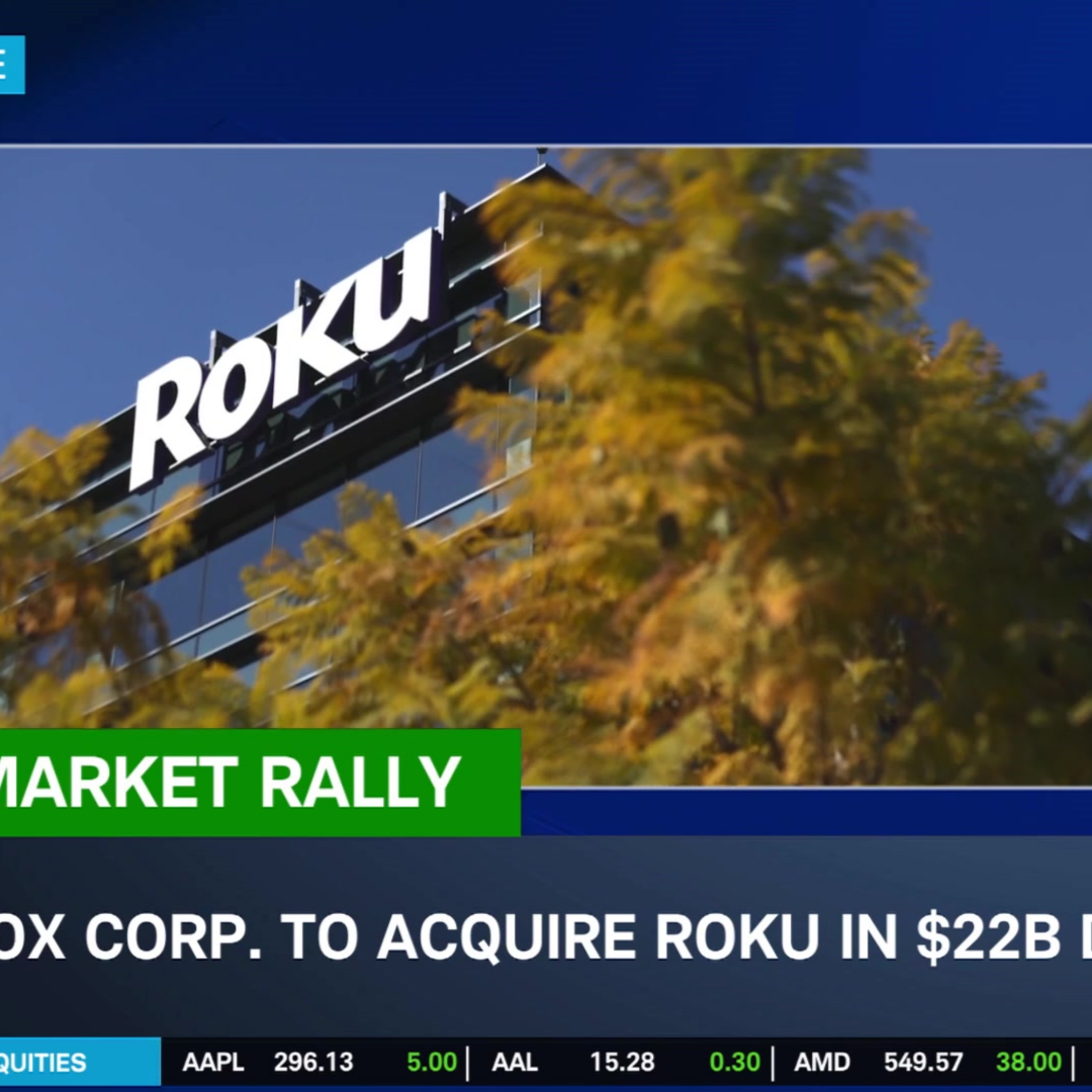 Media Mergers Continue: Fox Buys ROKU for $22B  episode artwork