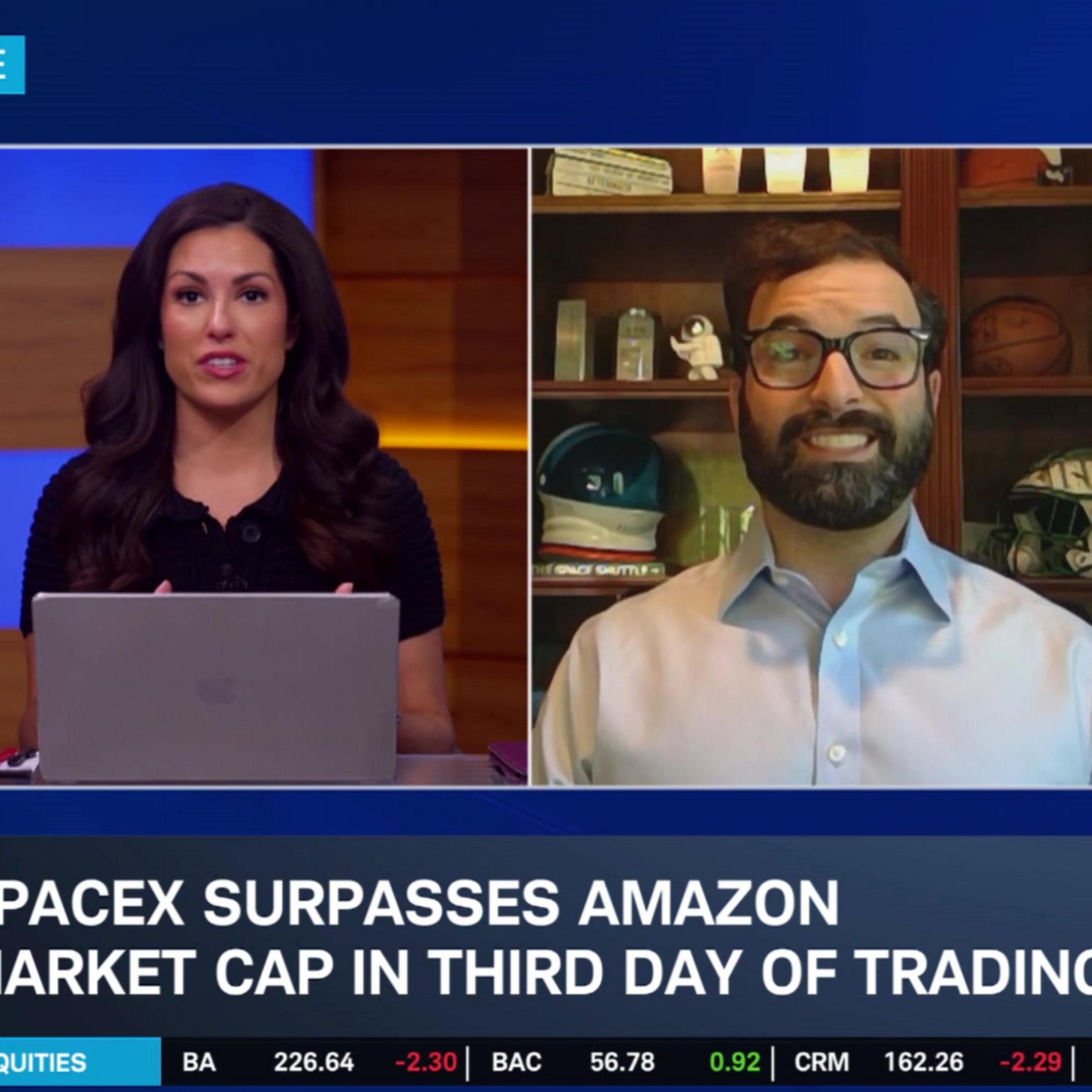 SPCX Grips Markets, Passes AMZN Market Cap on Third Day of Public Trading episode artwork