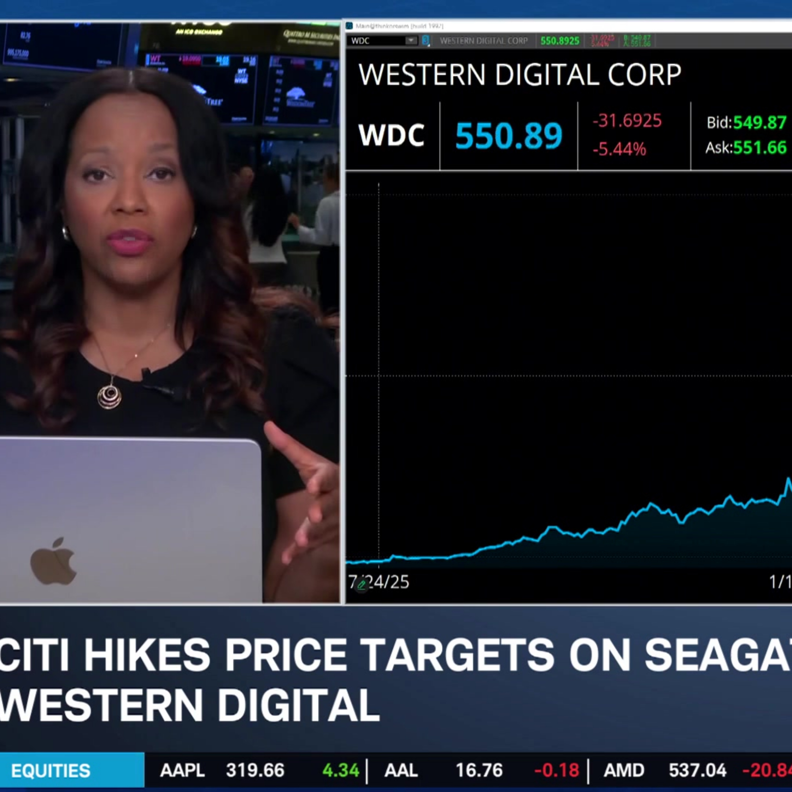 Monday's Morning Movers: STX & WDC PT Hikes, AXP Upgrade, MGM Takeover Talks episode artwork