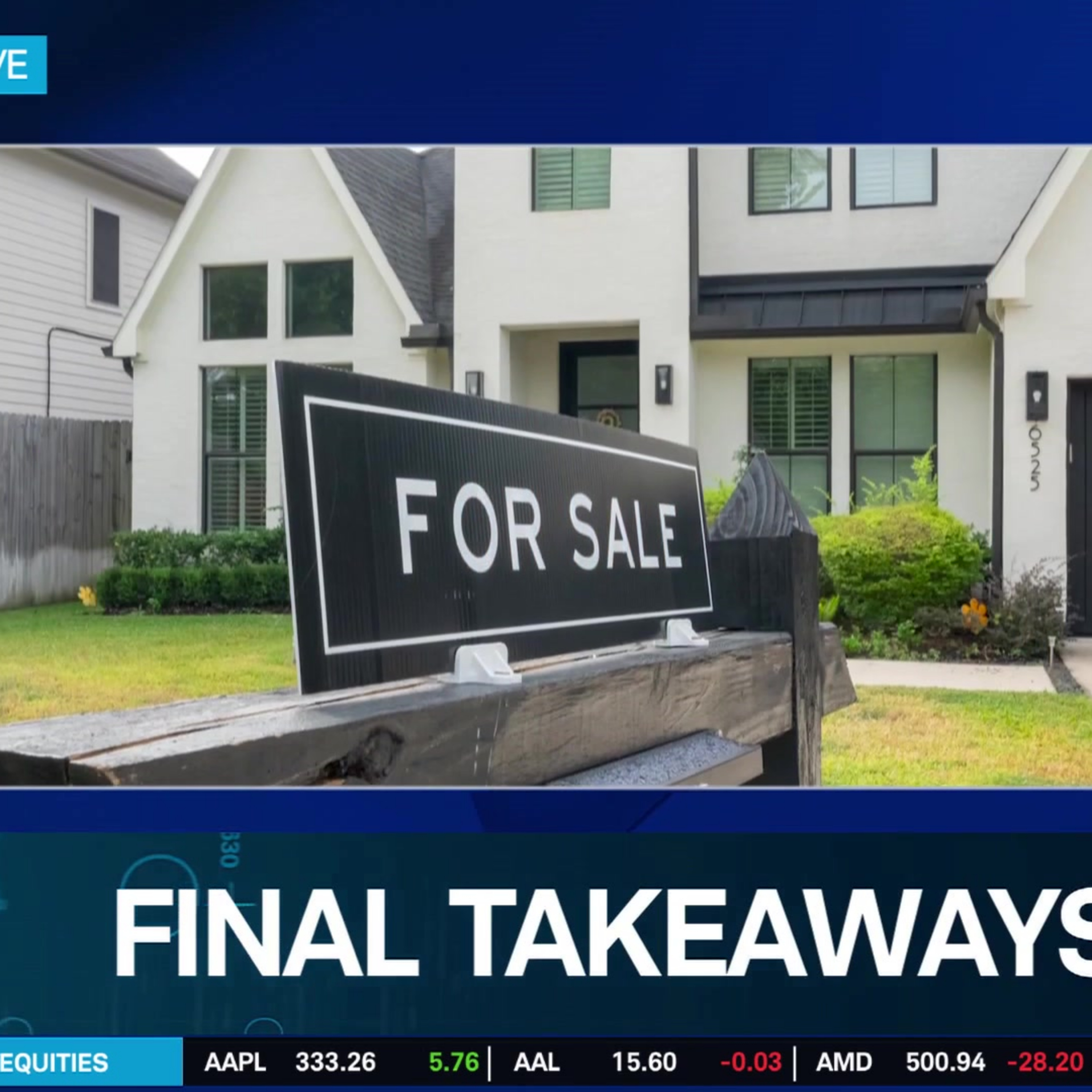 Thursday's Final Takeaways: Mixed Ecodata in Jobless Claims & Pending Home Sales  episode artwork