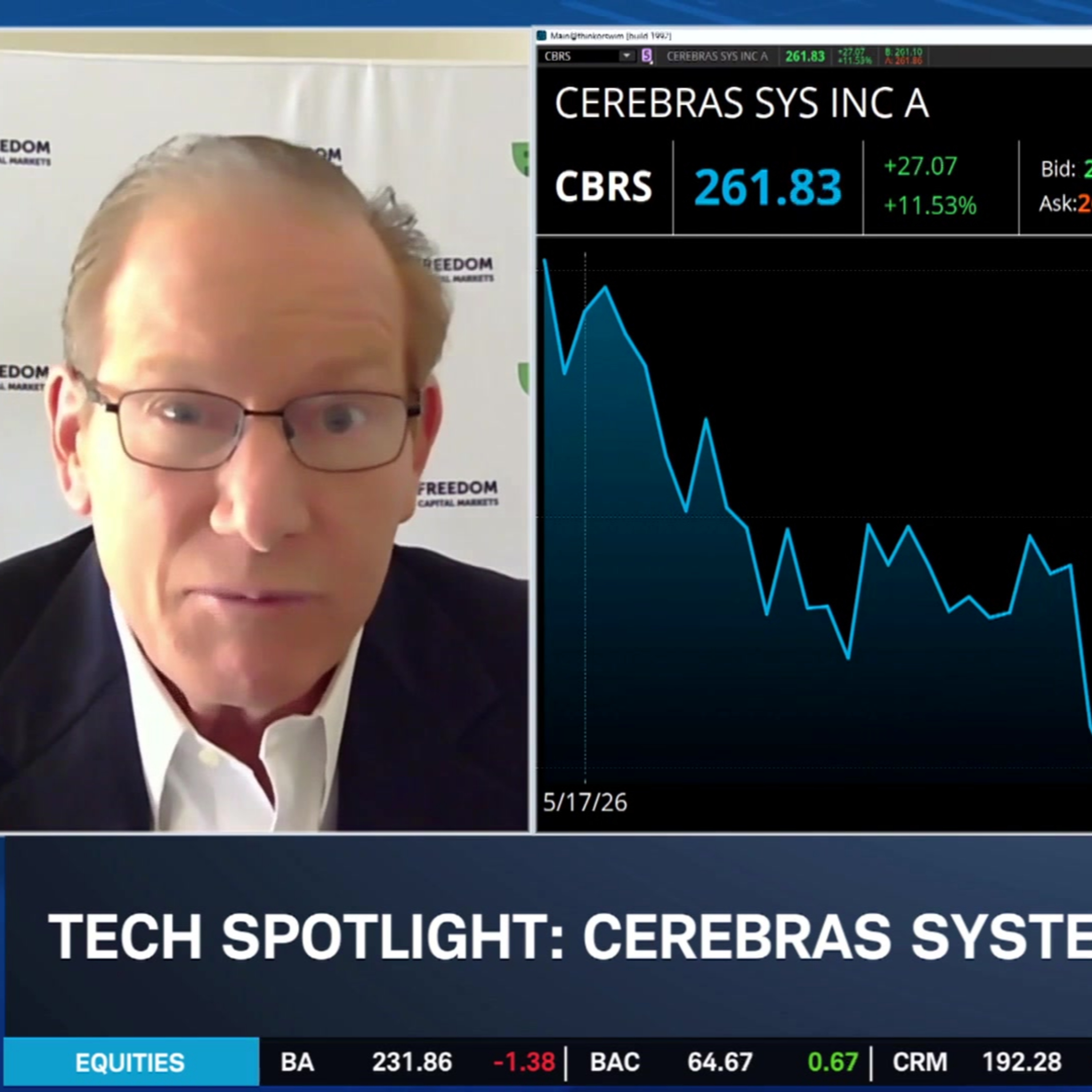 CBRS to $209? Paul Meeks Explains Street Low Price Target