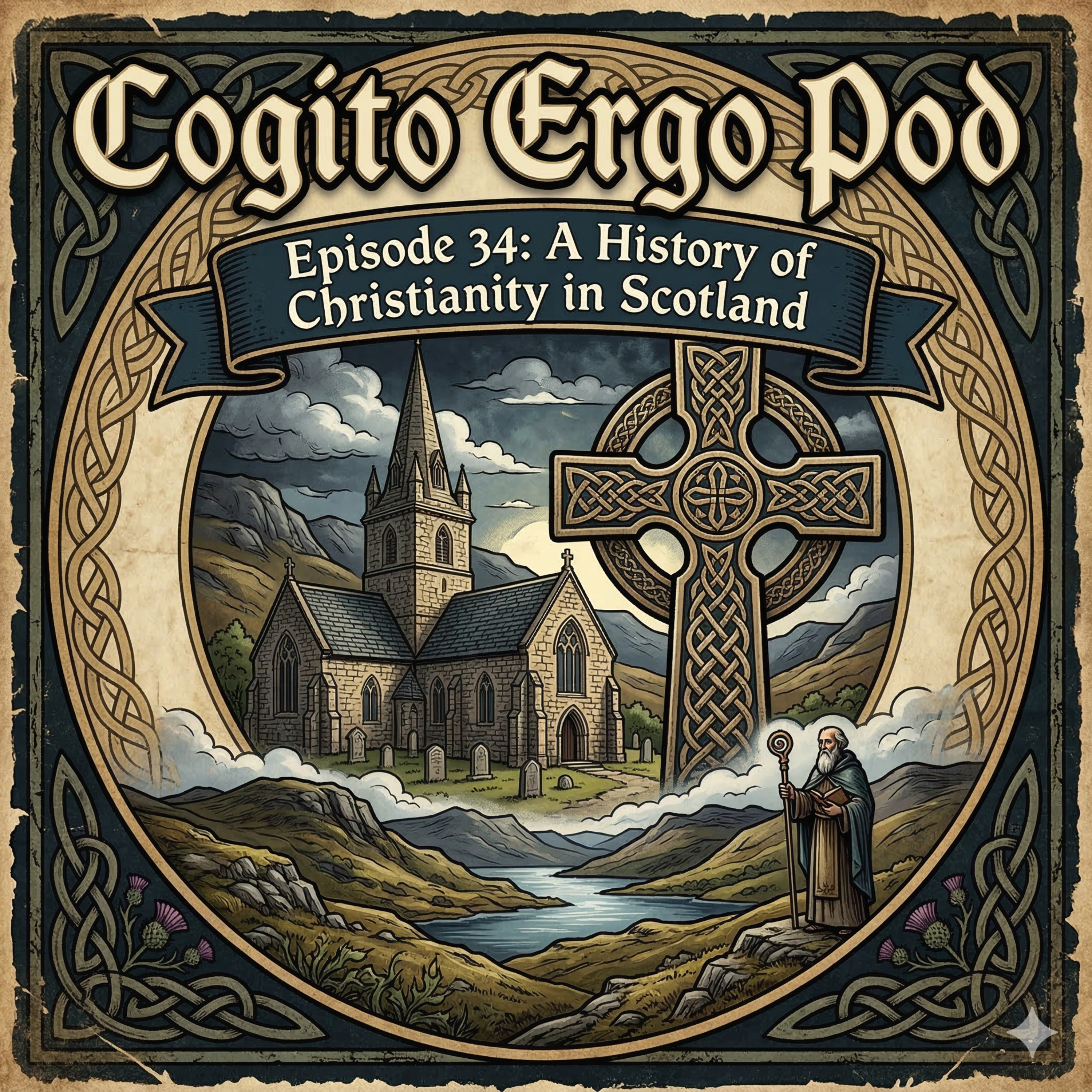 Episode 34: A History of Christianity of Scotland episode artwork