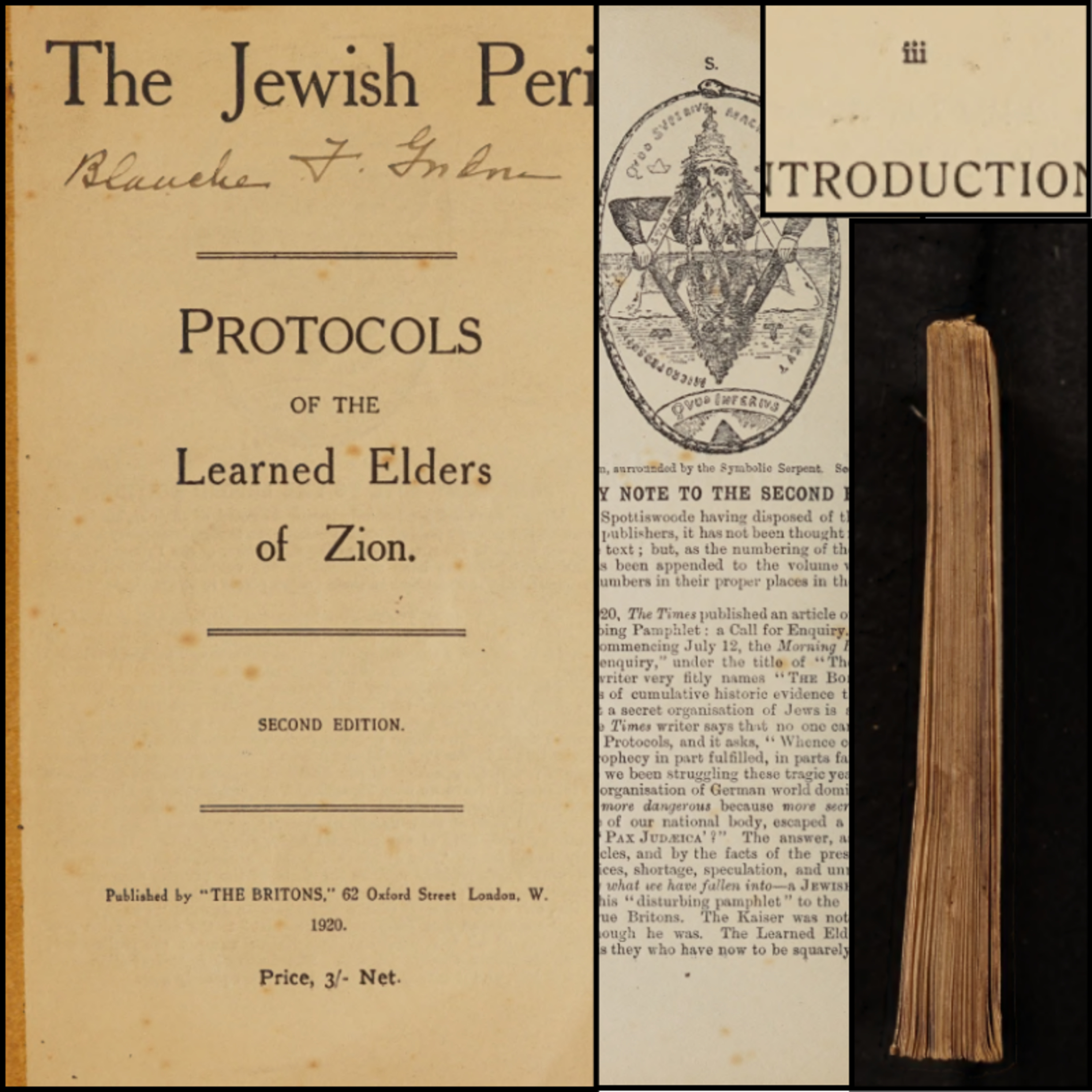 1920 Original 'The Jewish Peril' - Protocols of the Learned Elders (NotebookLM Deep Dive)