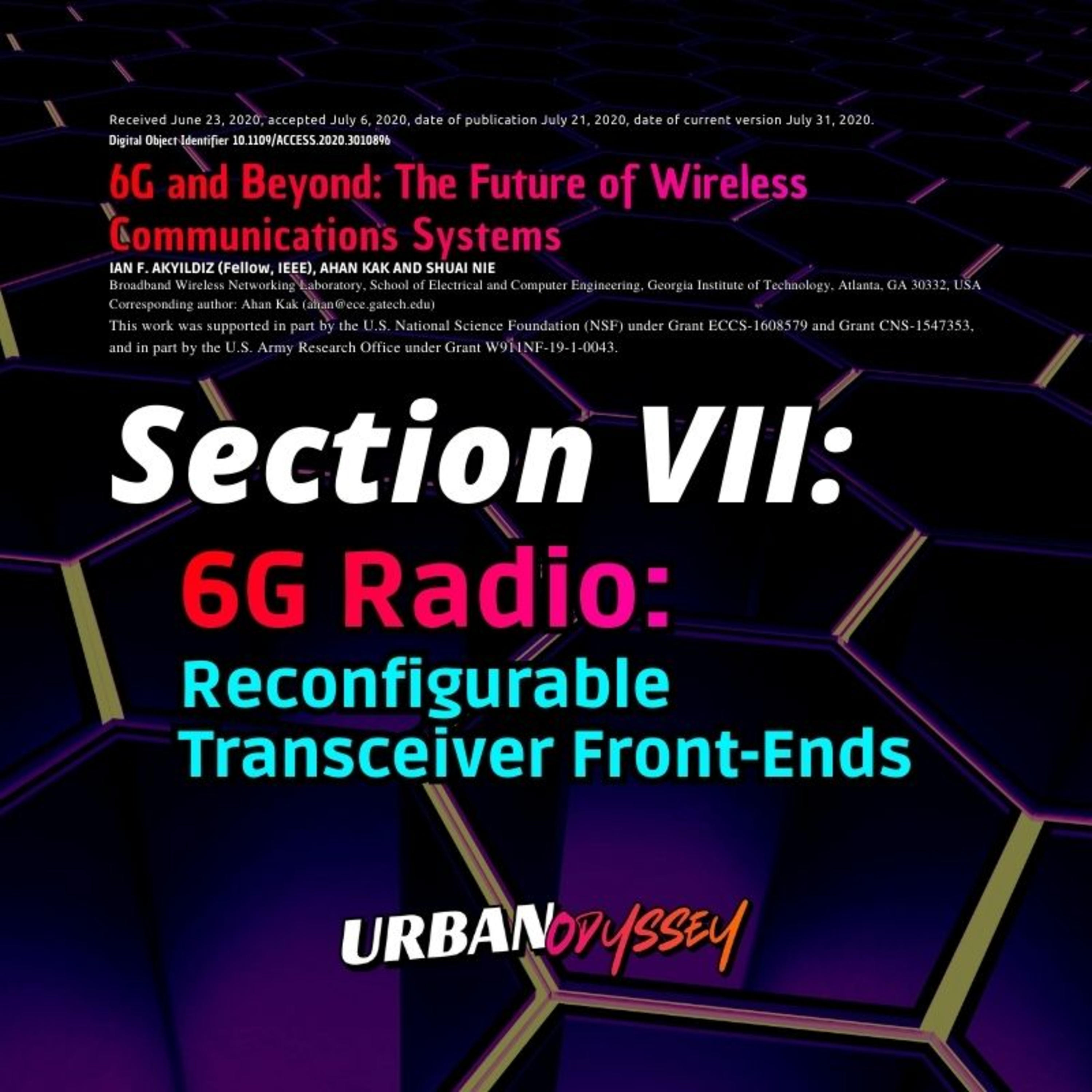 6G Radio Front-Ends: Reconfigurable Transceivers & Terahertz (White Paper Pt. 7)