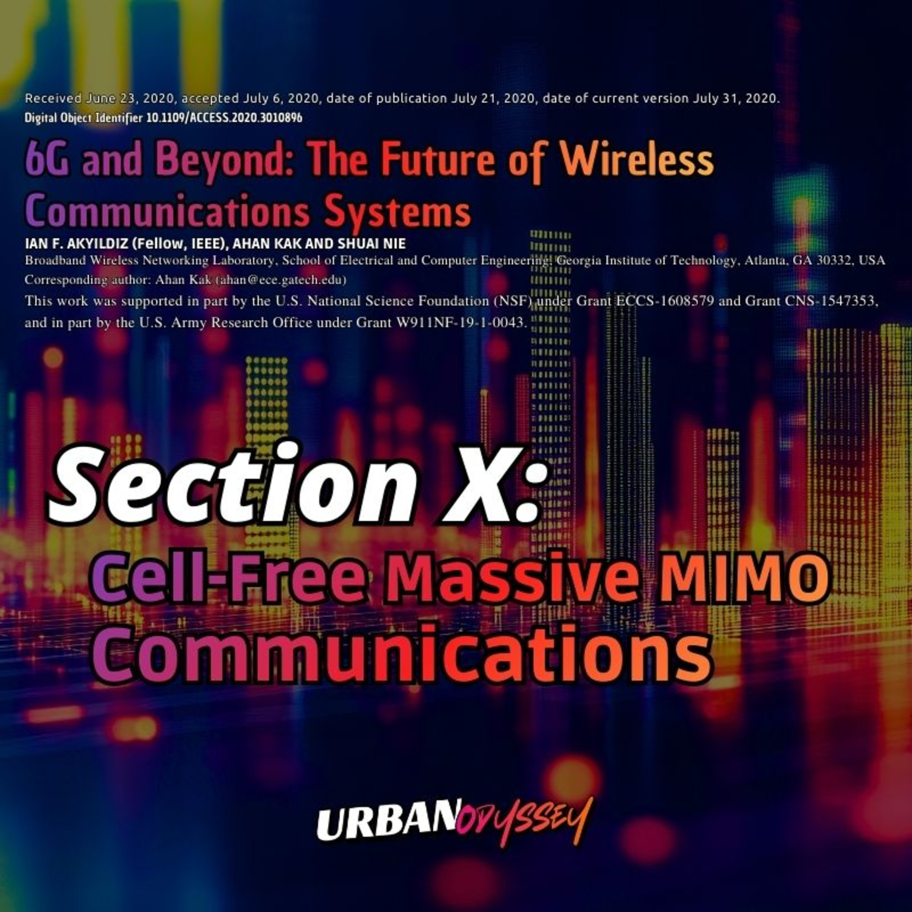 6G White Paper (Pt. 10): Cell-Free Massive MIMO Communications