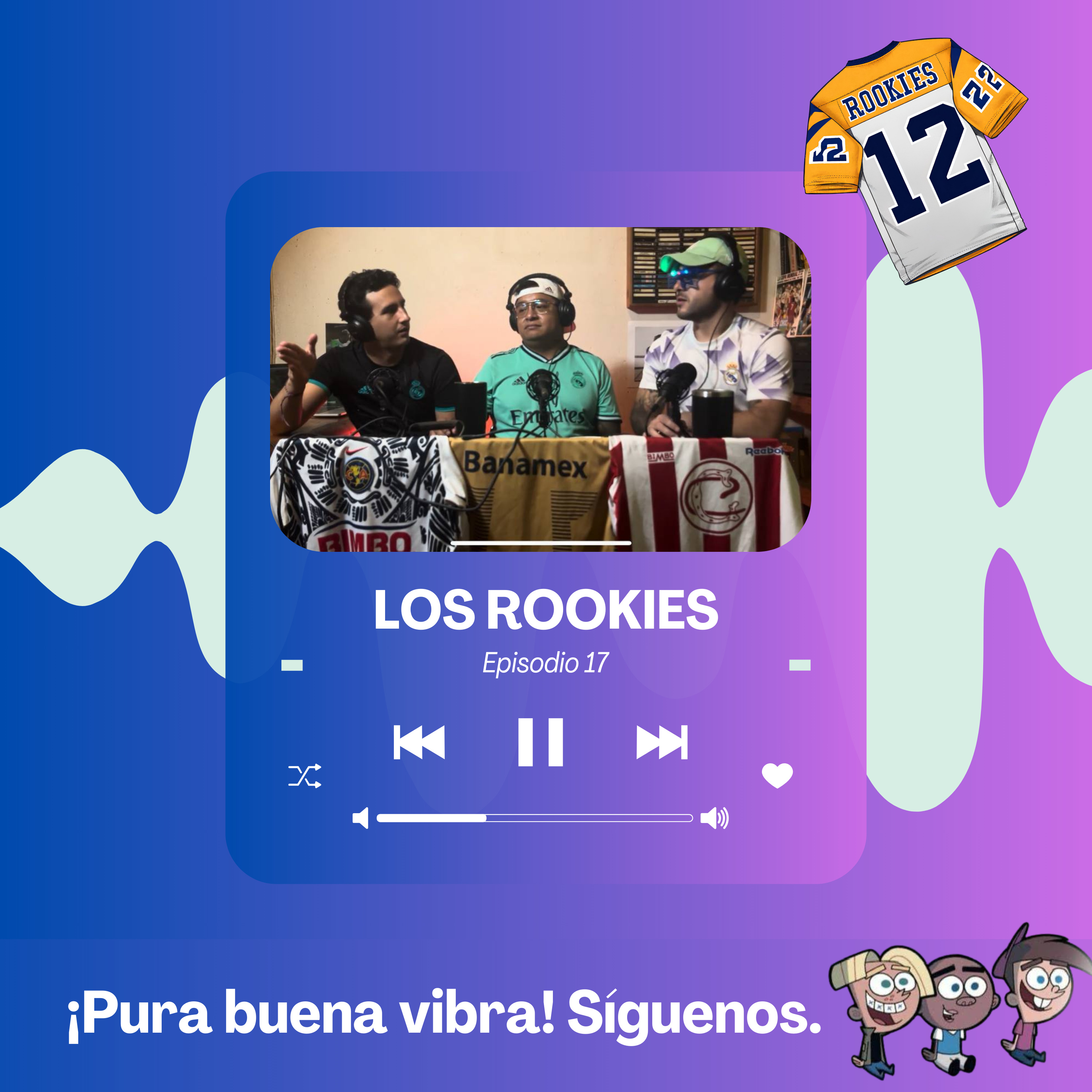 Episodio 17: Real Madrid y su 15ª Champions, Mbappé llega al Real Madrid y la Triste Realidad de la Selección Mexicana | Los Rookies episode artwork