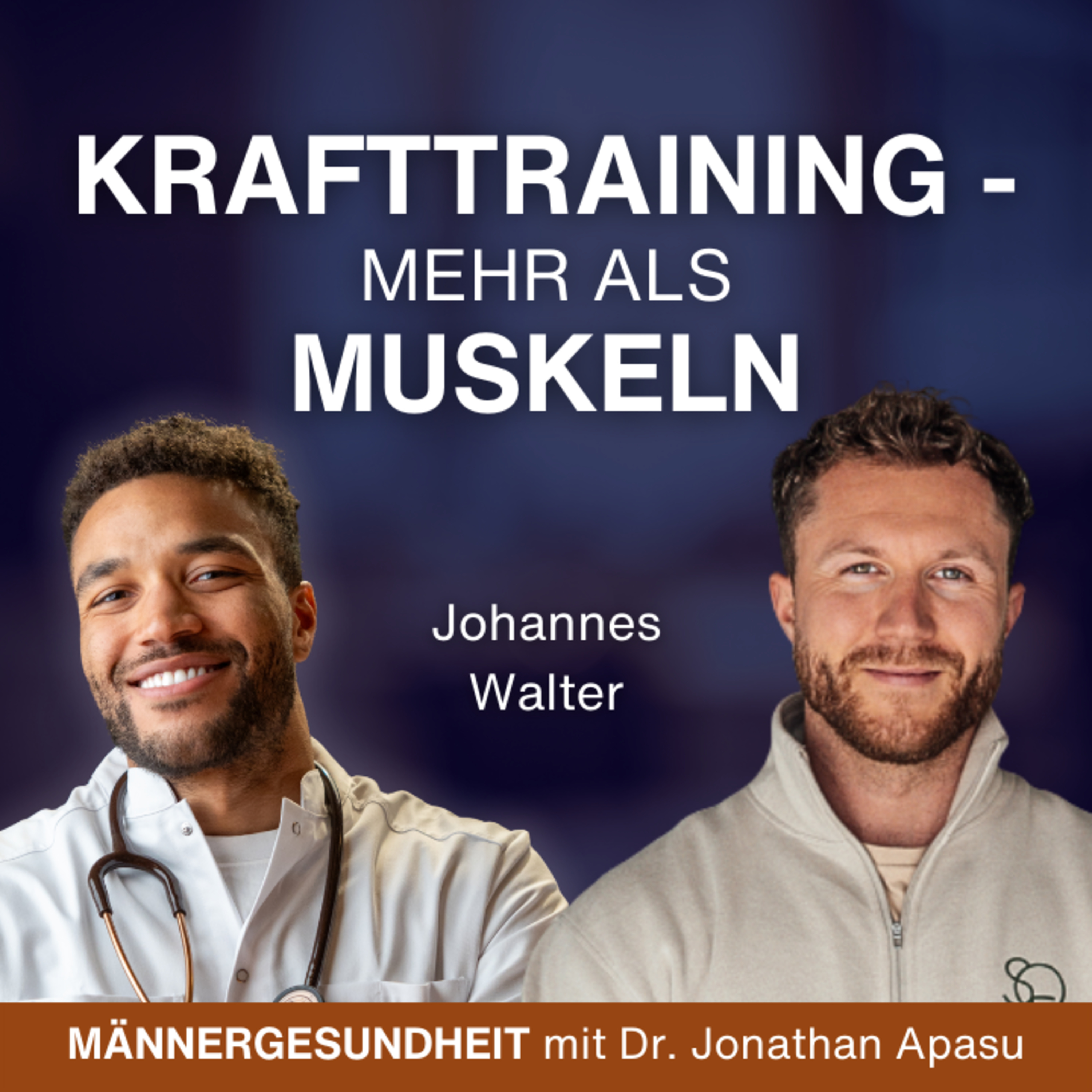 #82 - Muskelaufbau, Fettverlust & Longevity - so geht's richtig | Johannes Walter bei Männergesundheit #82 - Muskelaufbau, Fettverlust & Longevity - so geht's richtig | Johannes Walter bei Männergesundheit