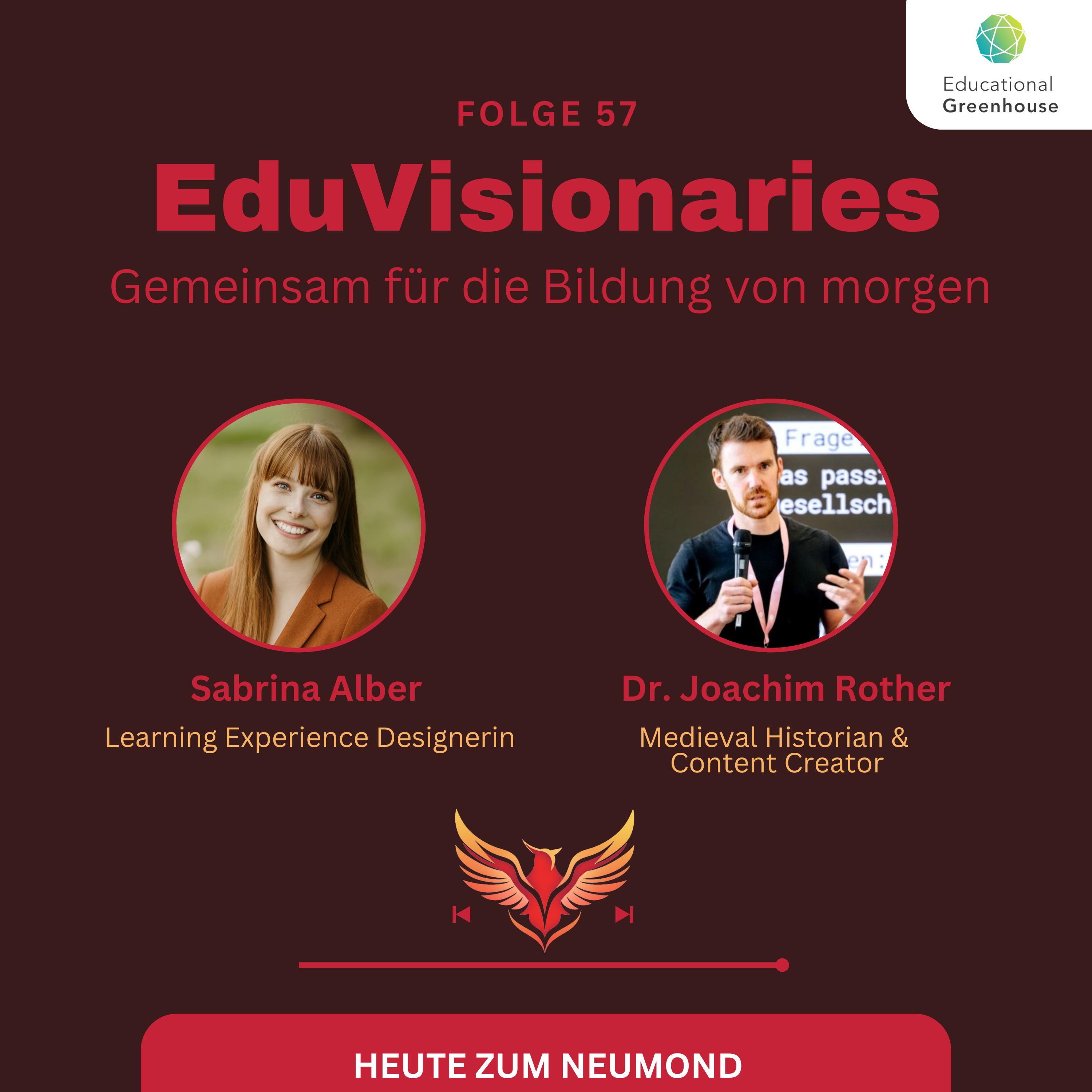 Geschichte erleben, statt nur erzählen | Folge 57 mit Sabrina Alber und Dr. Joachim Rother episode artwork