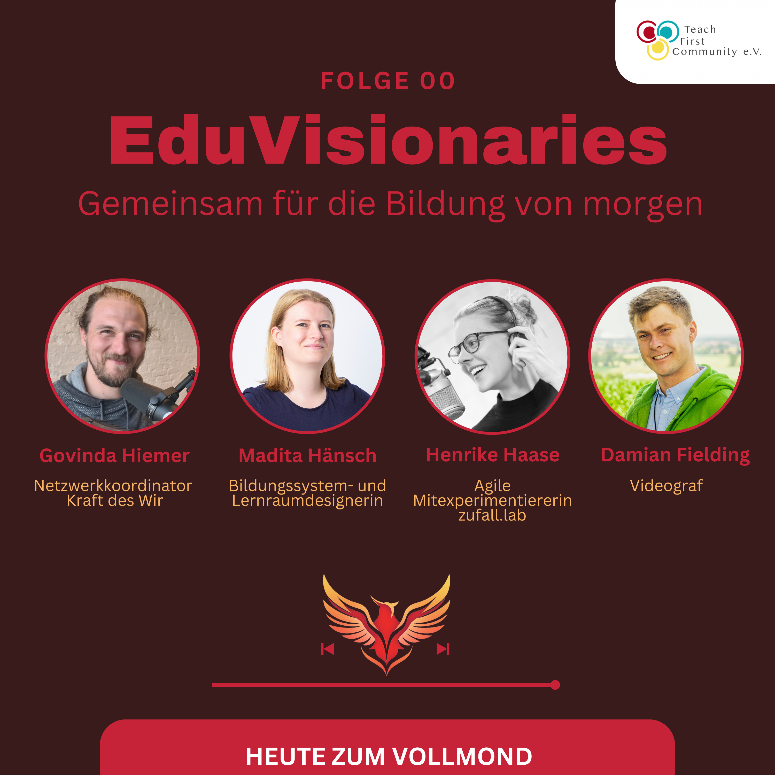 Nach EduVisionaries | Folge 00 mit Govinda, Henrike, Madita und Damian episode artwork