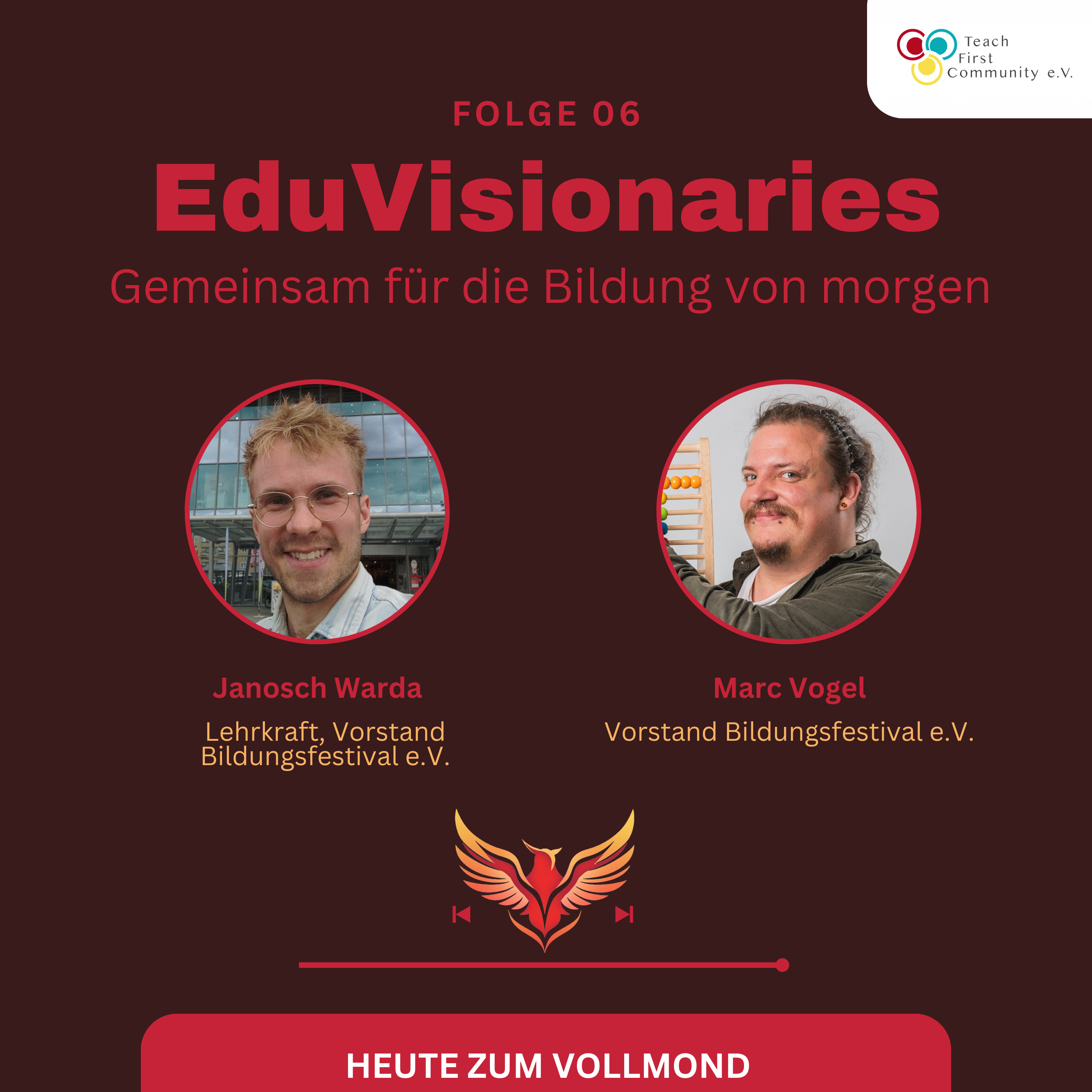 EduVisionaries - Der Netzwerkpodcast der Teach First Community