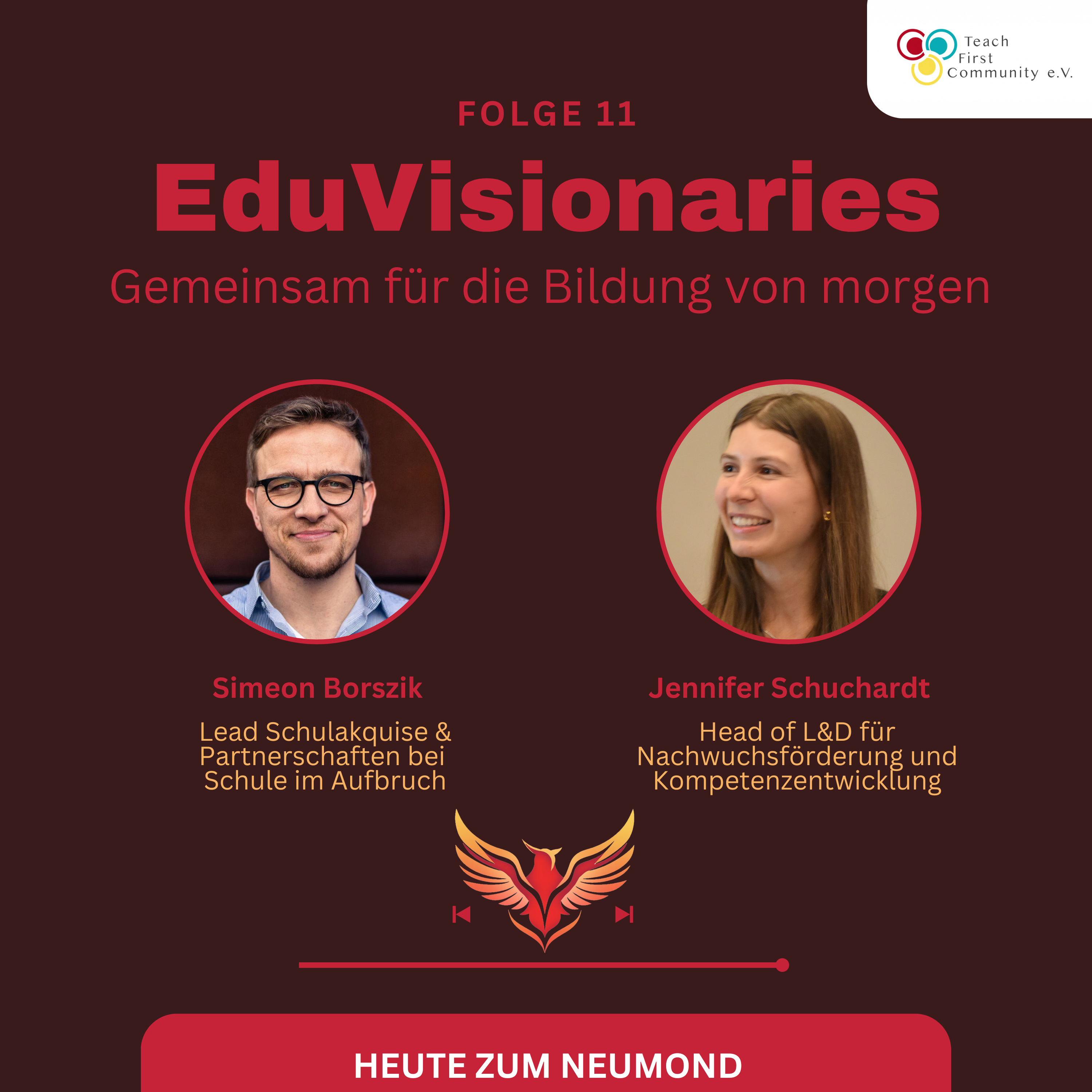 Vom Bildungstraum zur Bildungspraxis | Folge 11 mit Simeon Borszik und Jennifer Schuchardt episode artwork
