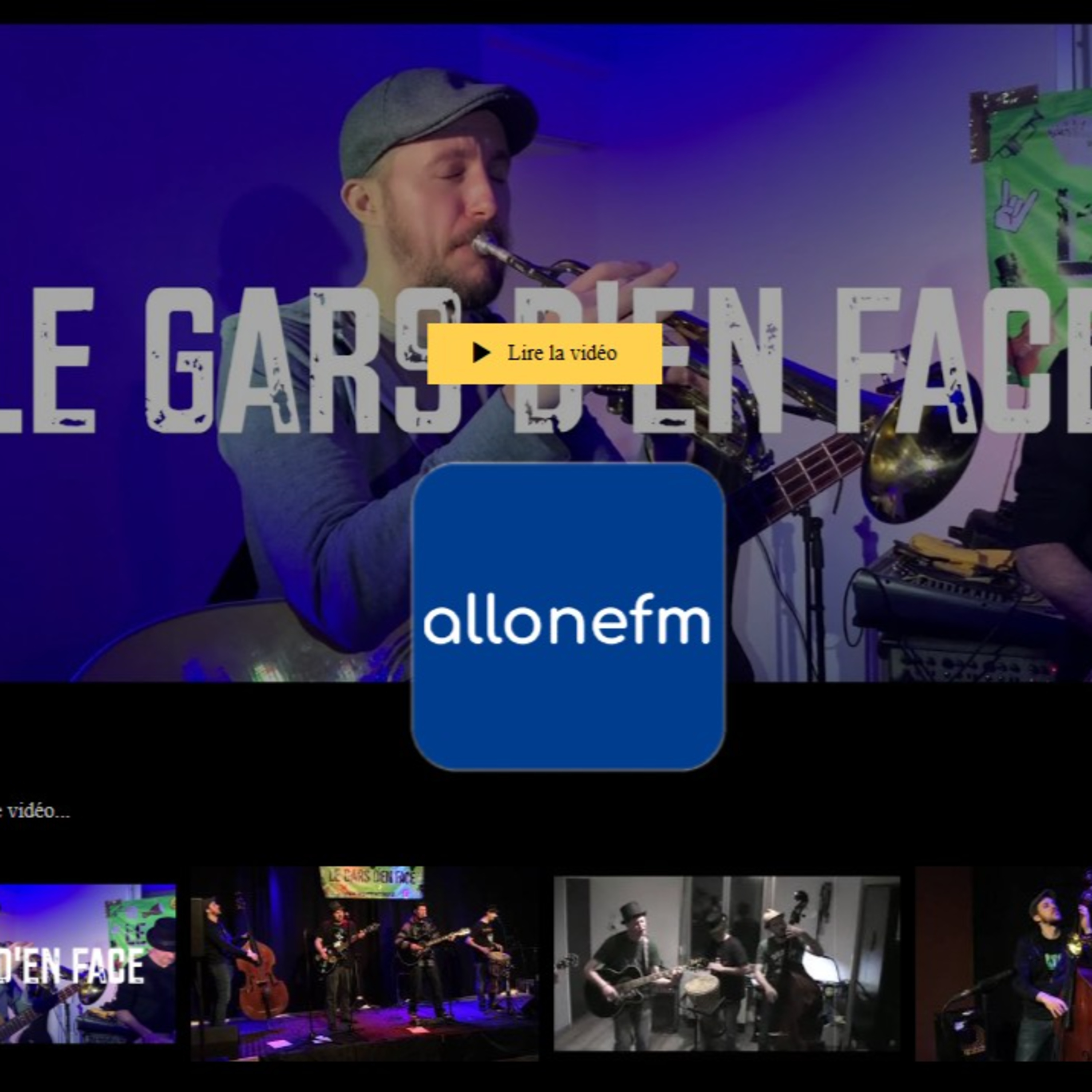 2 allonefm En direct avec LE GARS D'EN FACE 