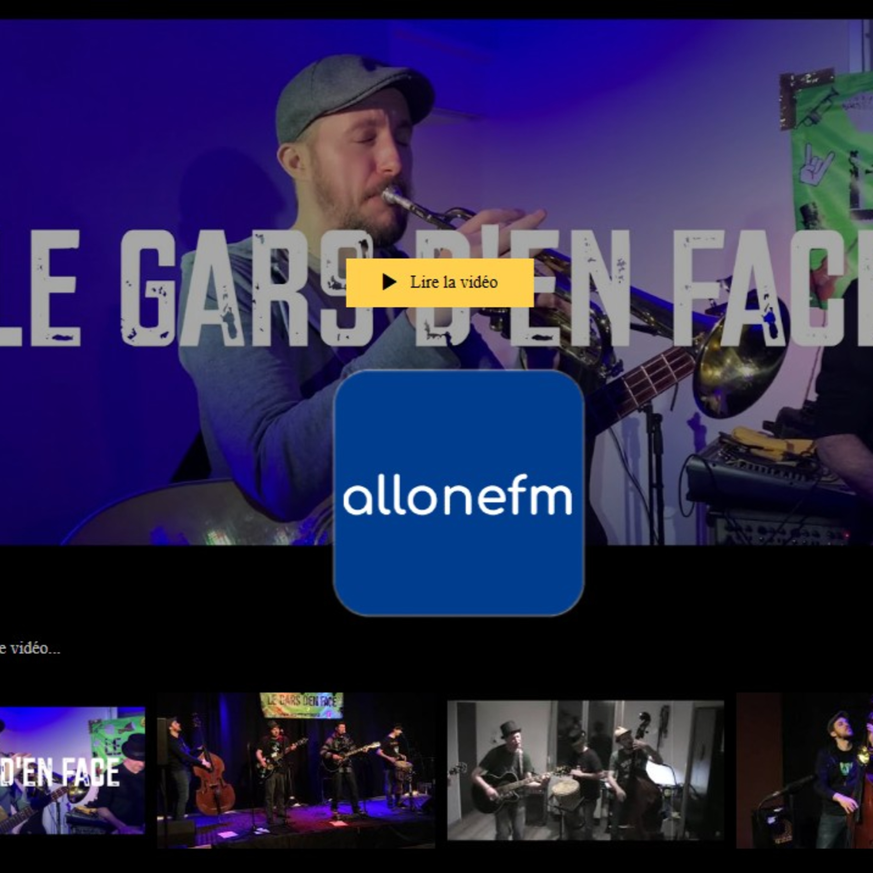 6 allonefm En direct avec LE GARS D'EN FACE 