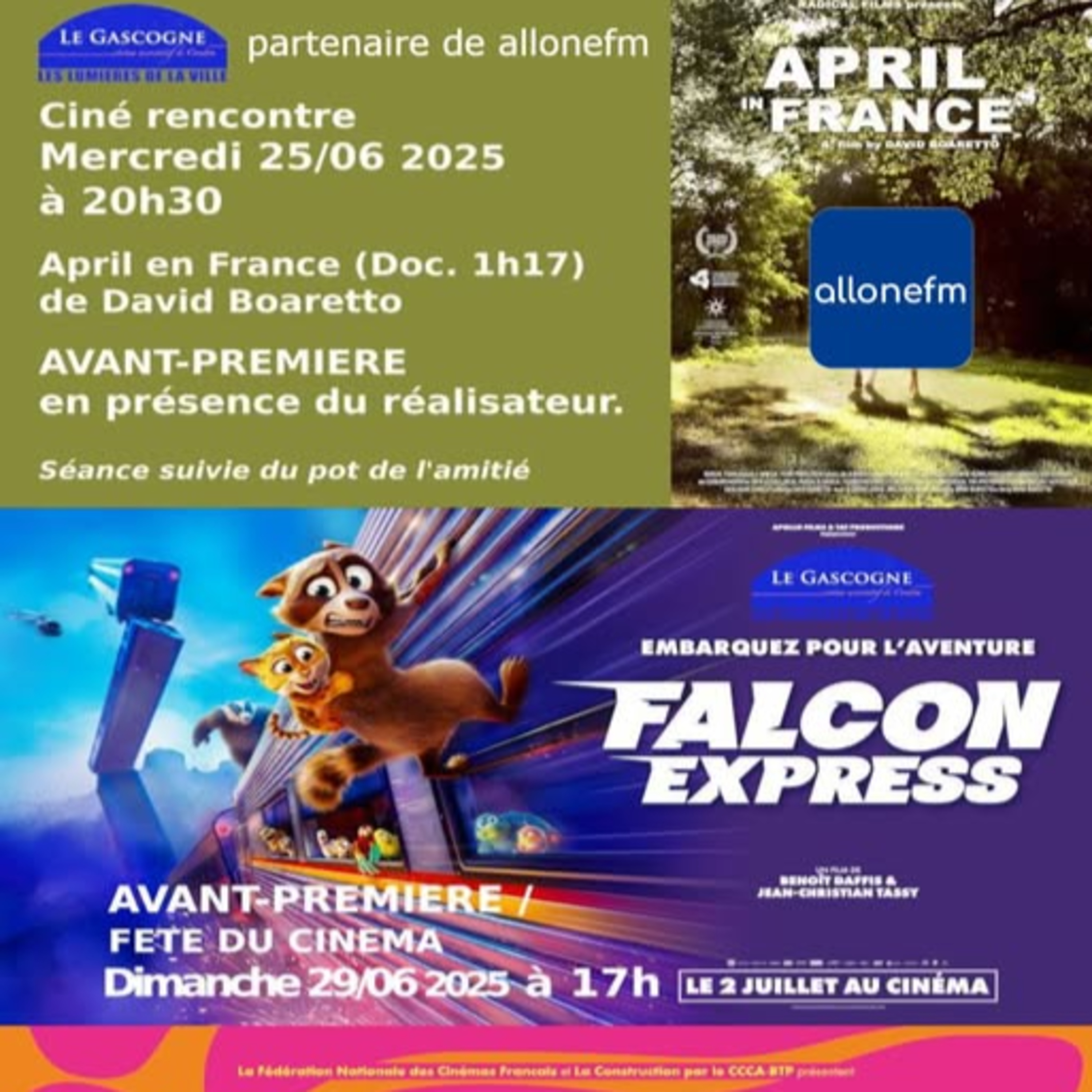 l’annonce de l’information de votre village avec romain allonefm