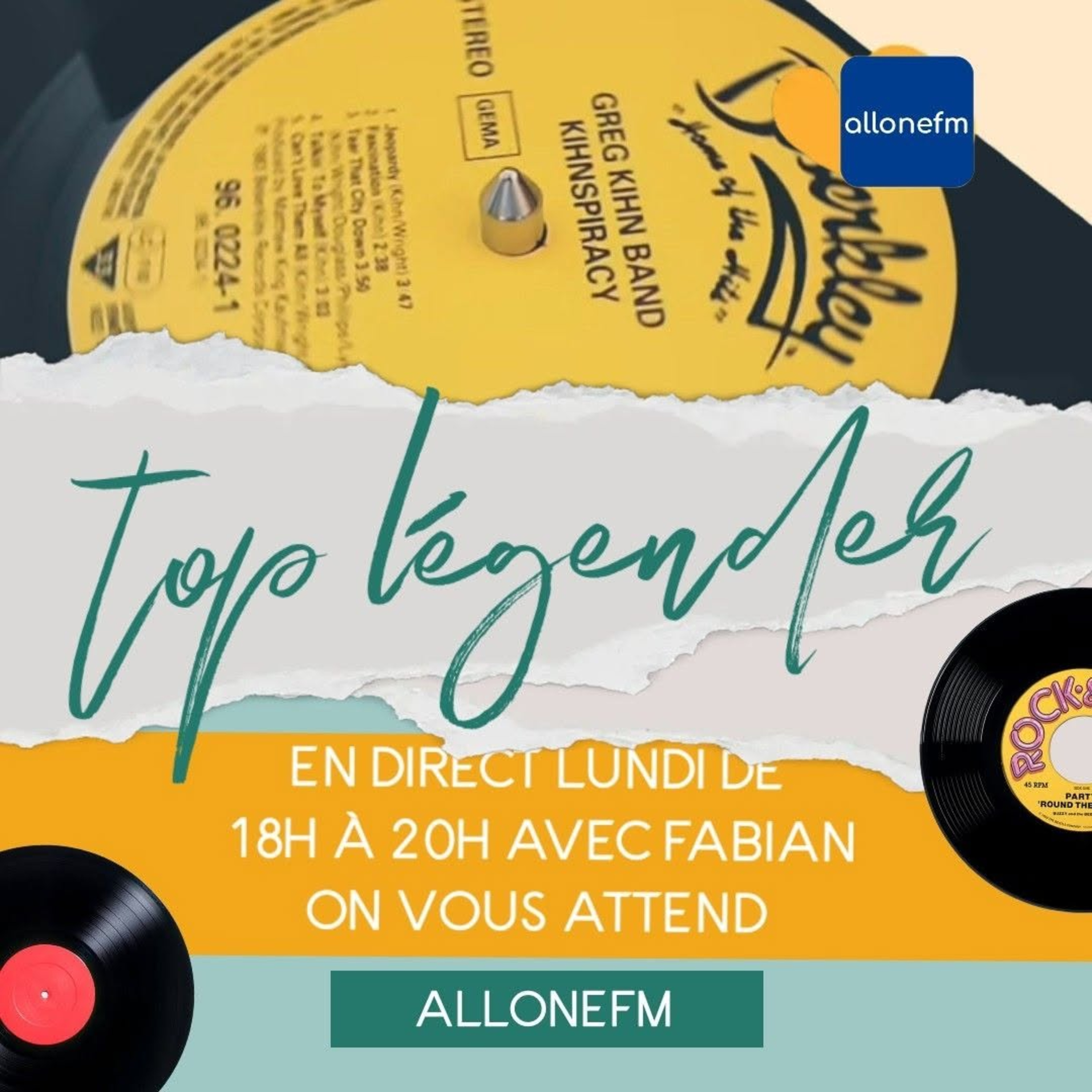 allonefm top légender avec Bob marley 1 juillet 2026 episode artwork