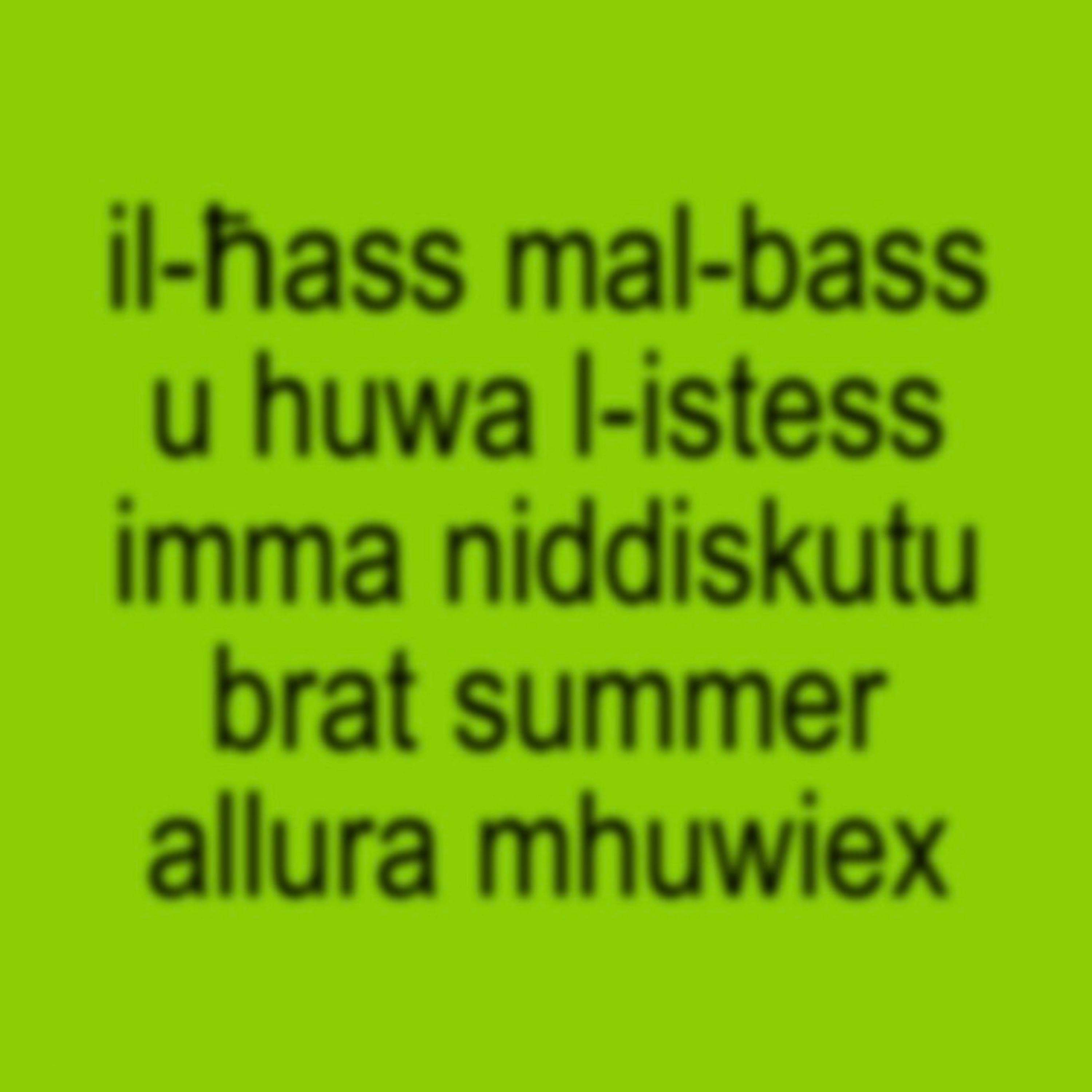 Il-Ħass Mal-Bass