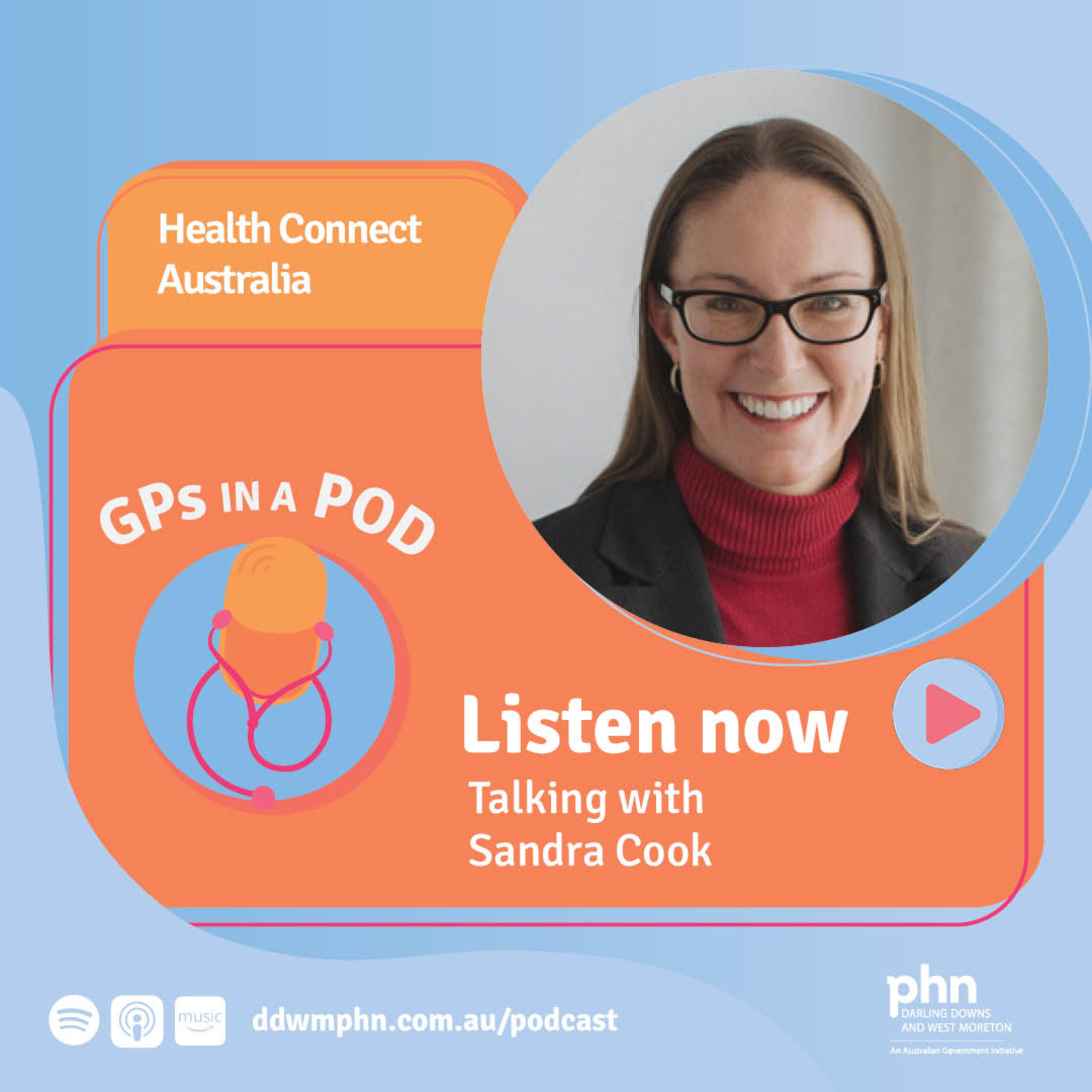 Episode 68: Health Connect Australia - with Sandra Cook (Australian Digital Health Agency) episode artwork