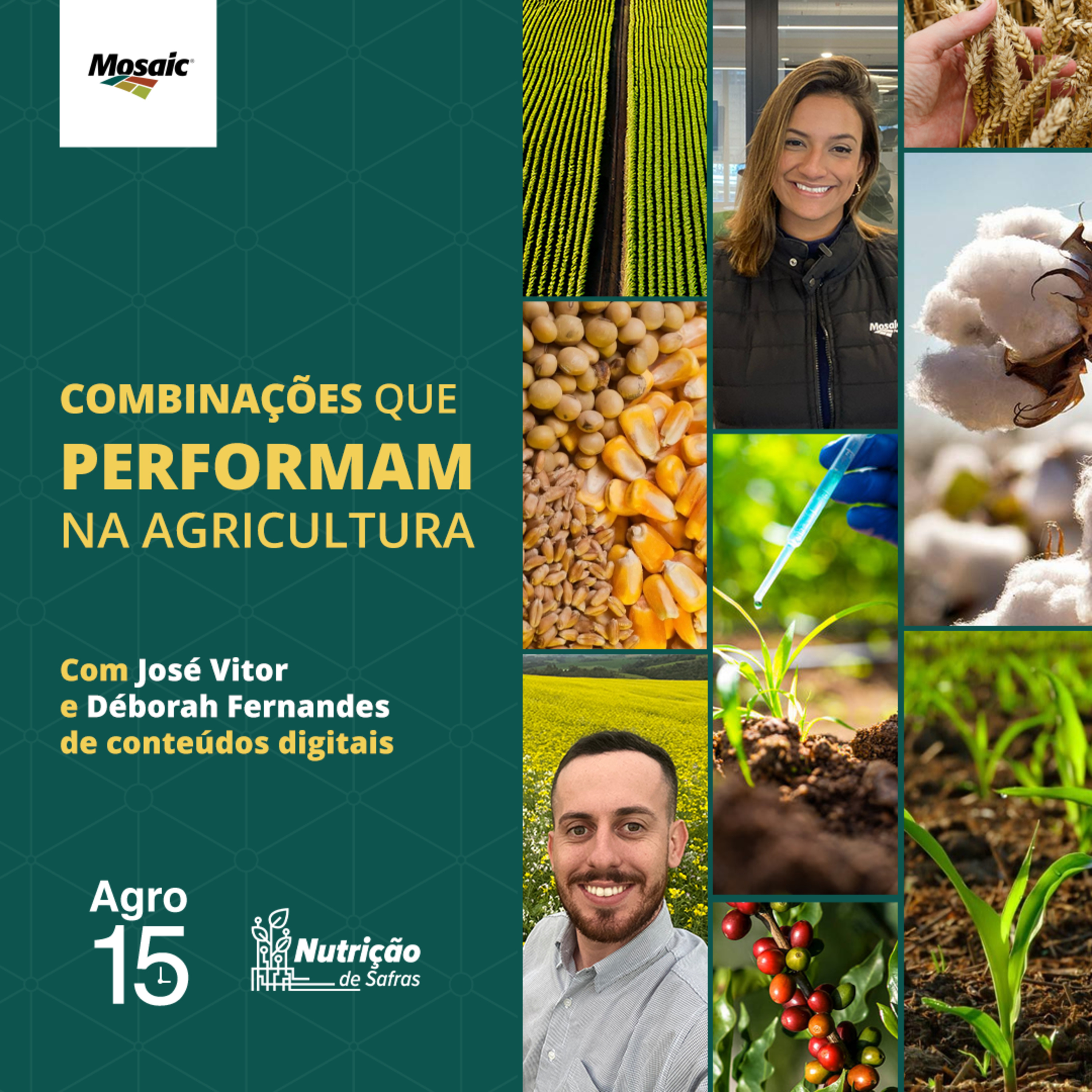 [Agro15] - Combinações que performam na agricultura