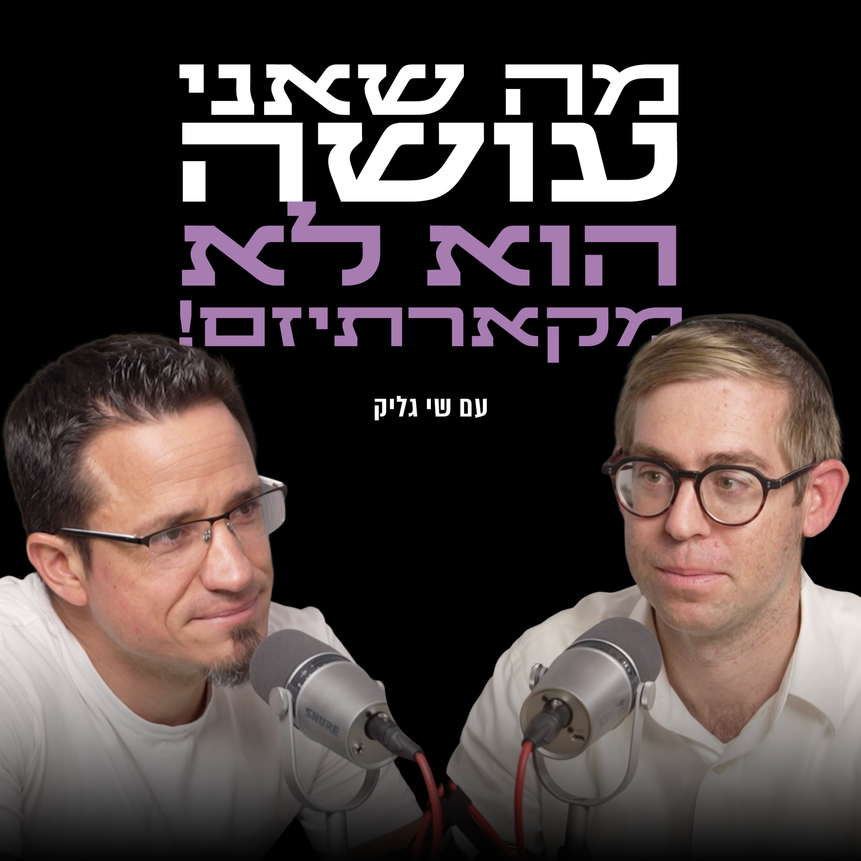 מה שאני עושה הוא לא מקארתיזם! | עם שי גליק episode artwork