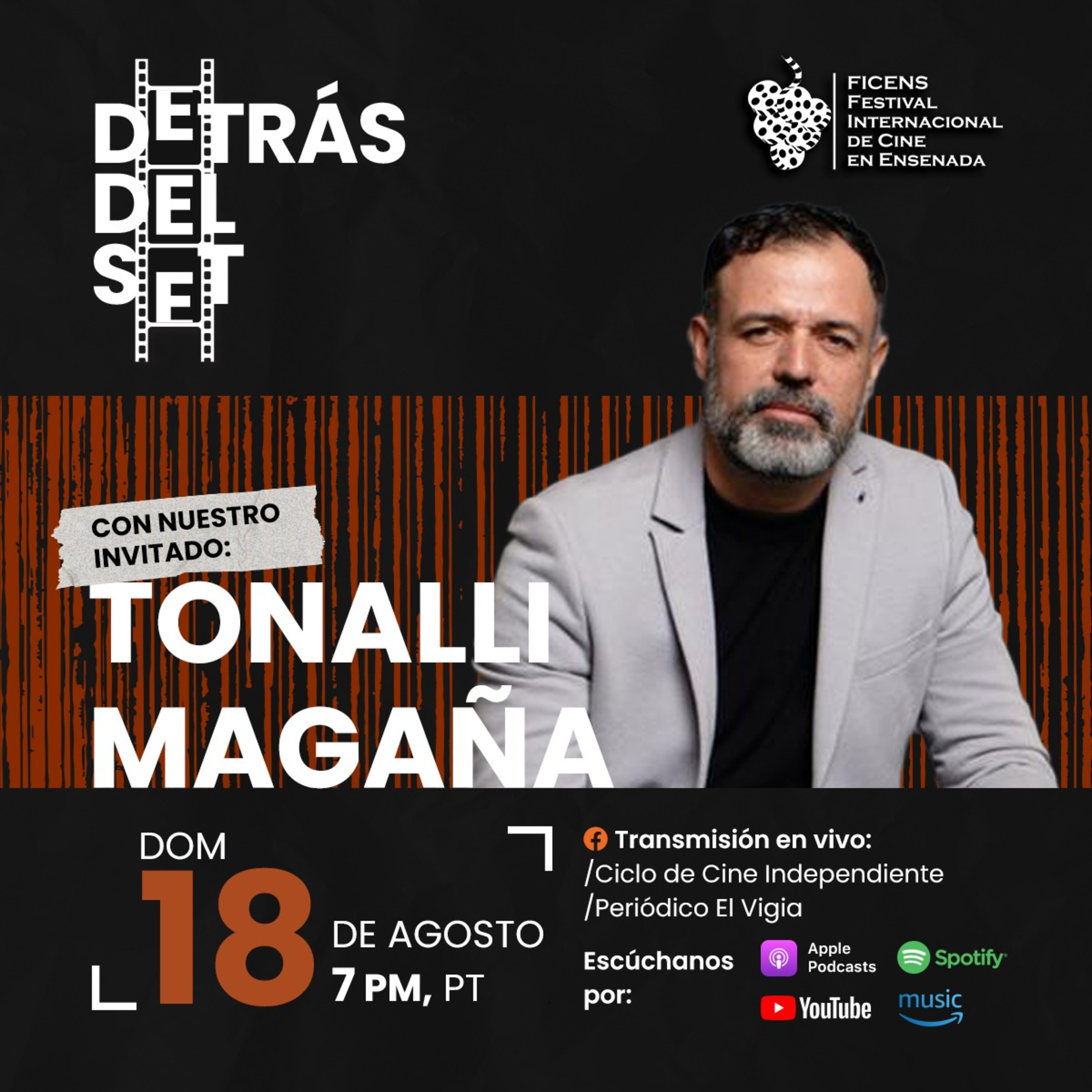 Portada de Detrás del Set
