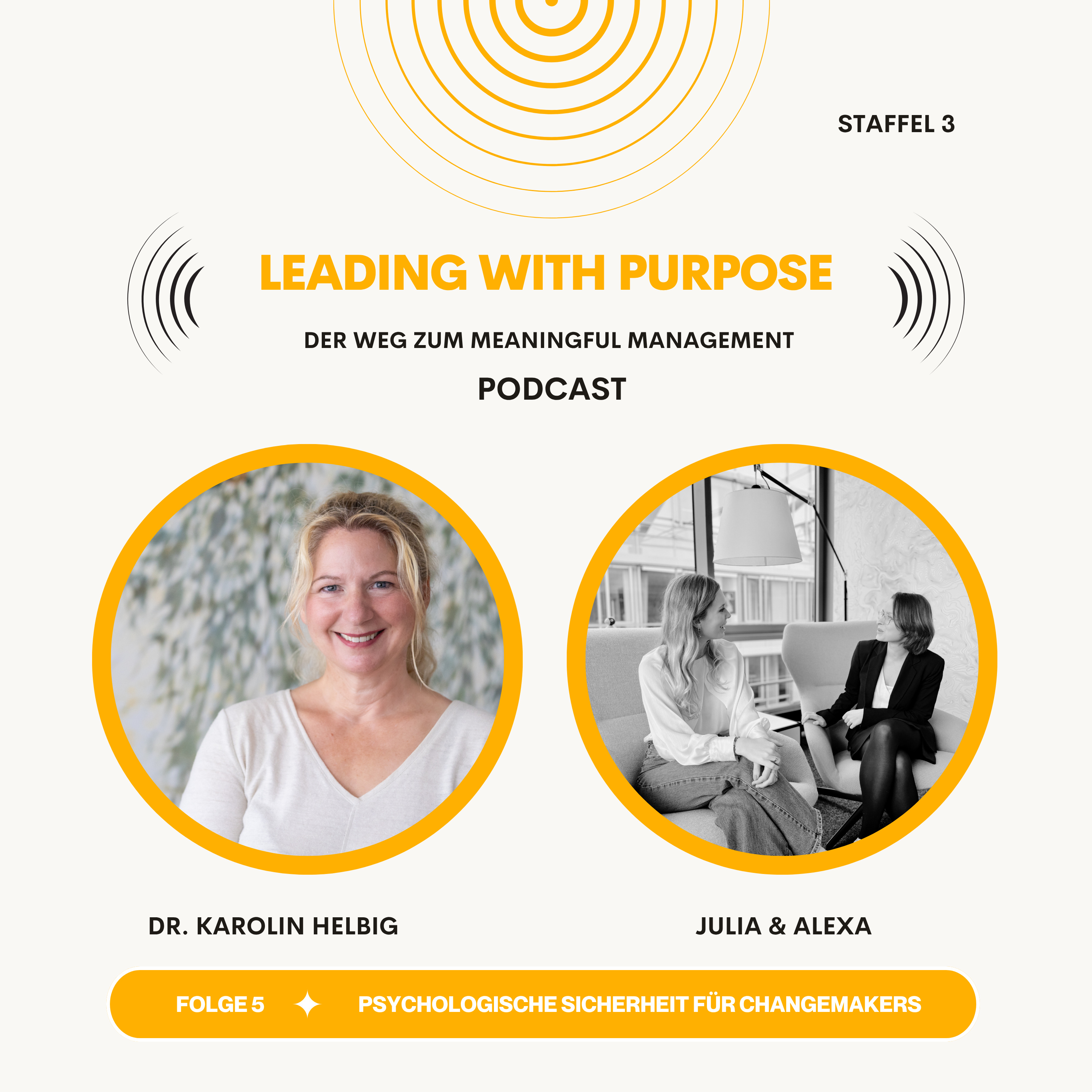 Folge 3.5 - Psychologische Sicherheit für Changemakers mit Dr. Karolin Helbig episode artwork