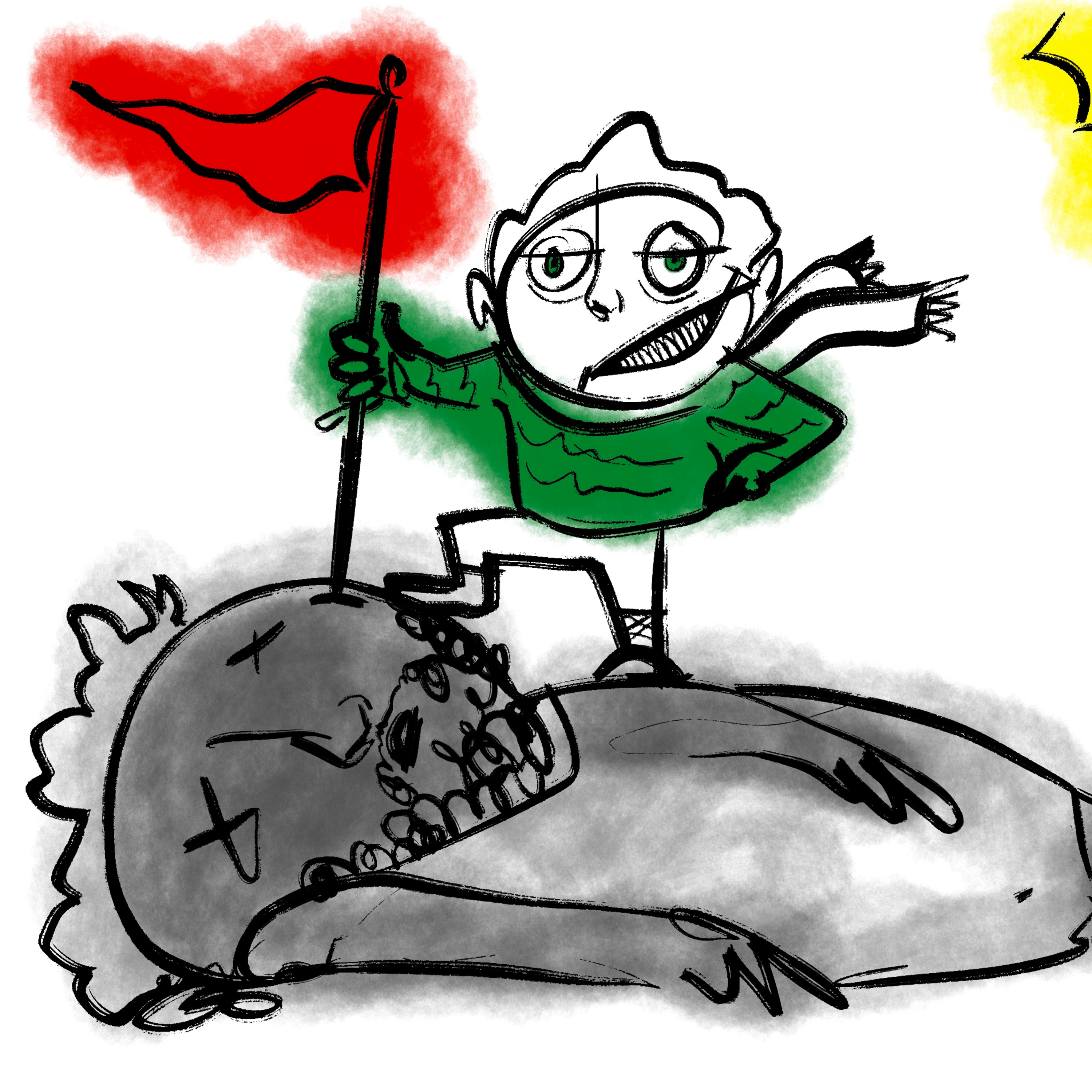 The Rich Found God And Stuck A Flag In His Head episode artwork