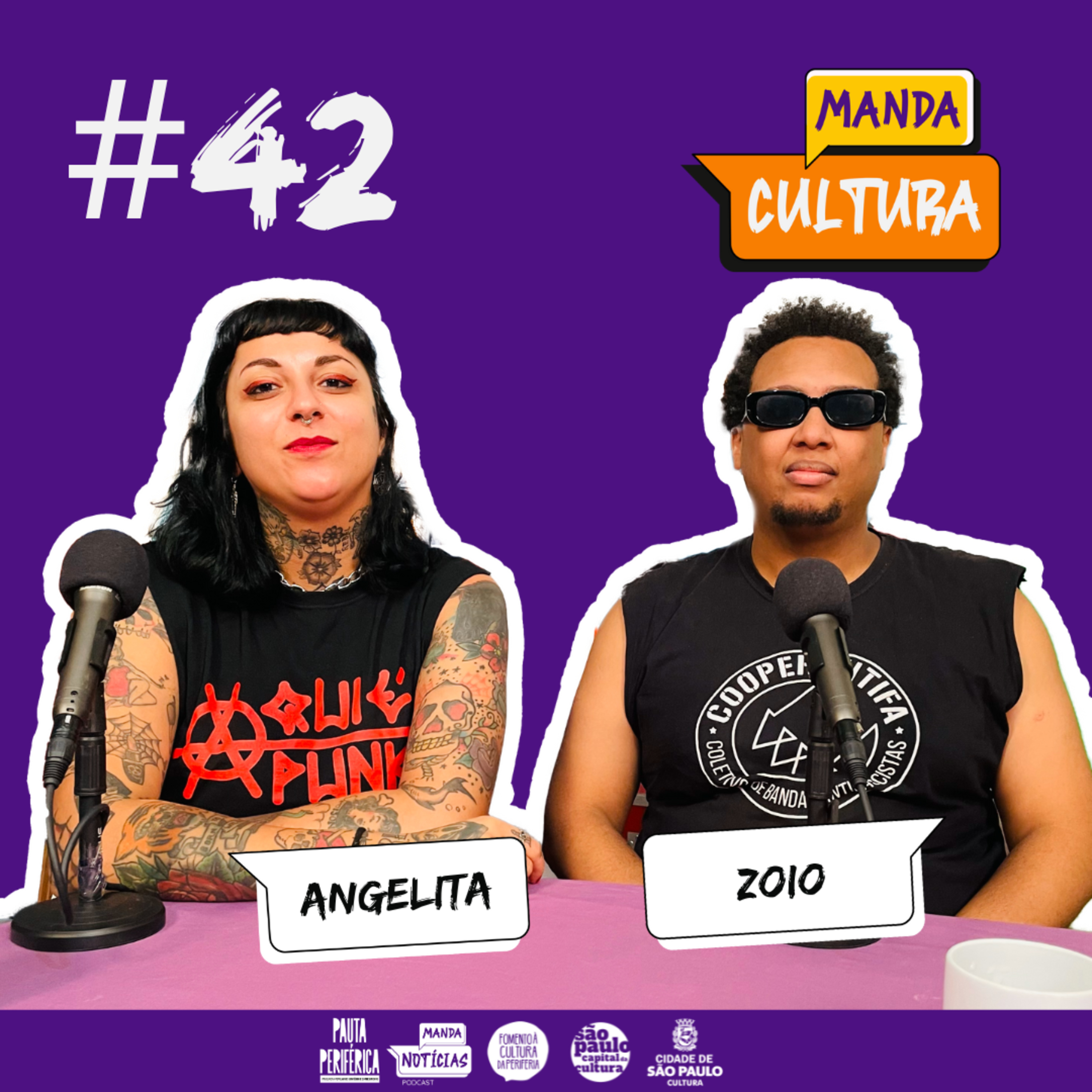EP #42 | Punk: diversão e protesto - com Angelita e Zoio  episode artwork