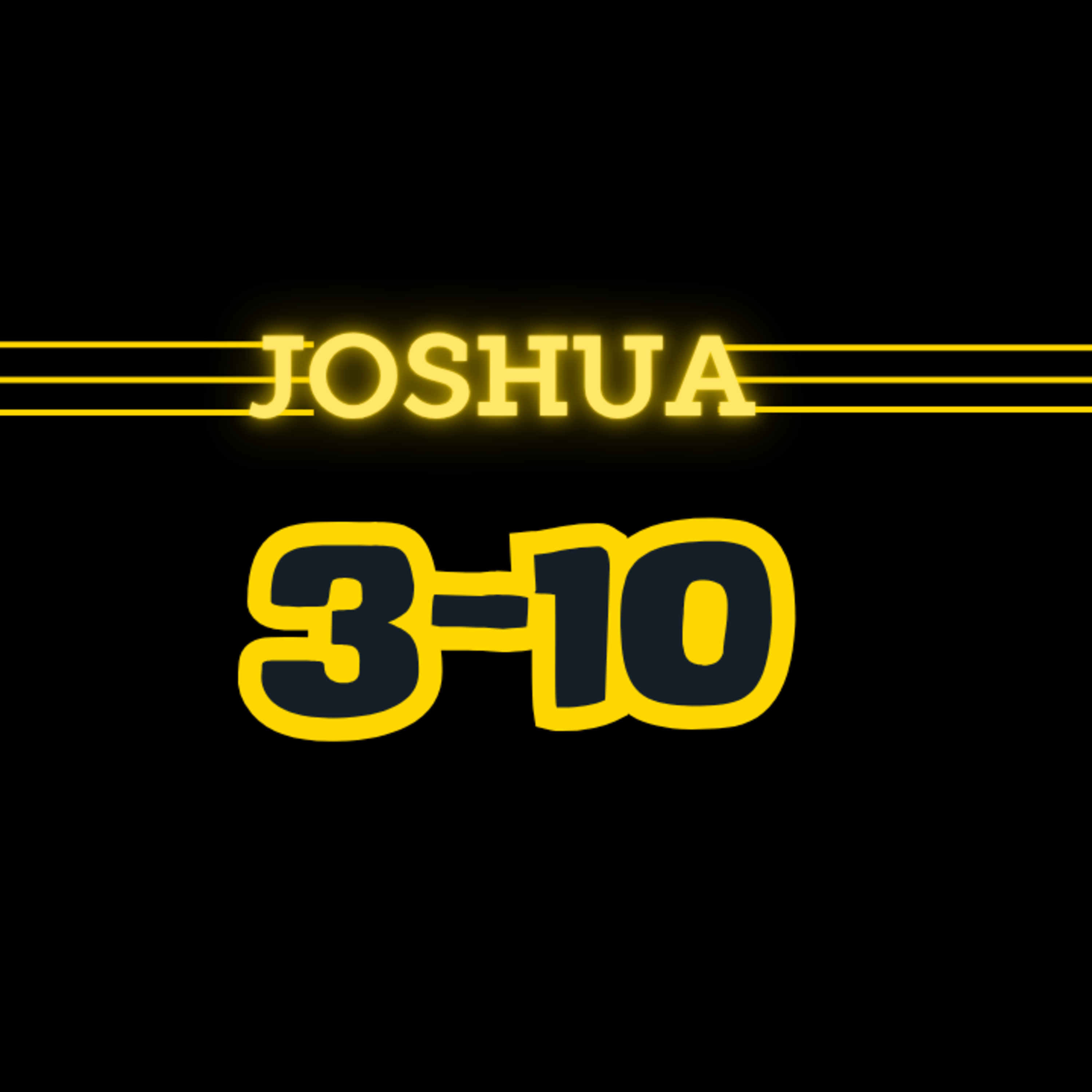 Living Word Lessons: Joshua 3-10 (With Brian Posey) Full Teaching episode artwork