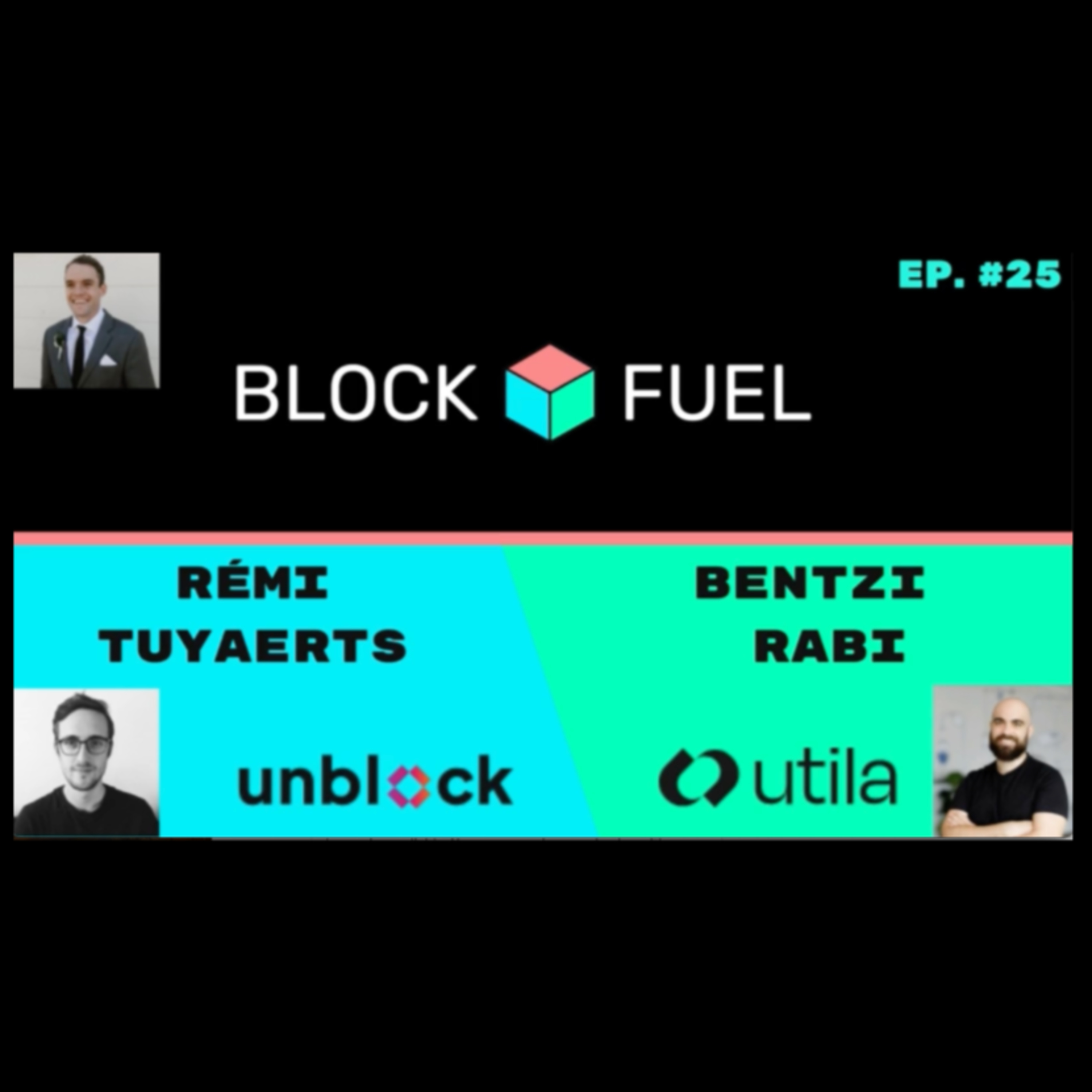 #25 | Stablecoins, Security, & (accessible financial) Services | Rémi Tuyaerts (DTR) & Bentzi Rabi (Utila) episode artwork
