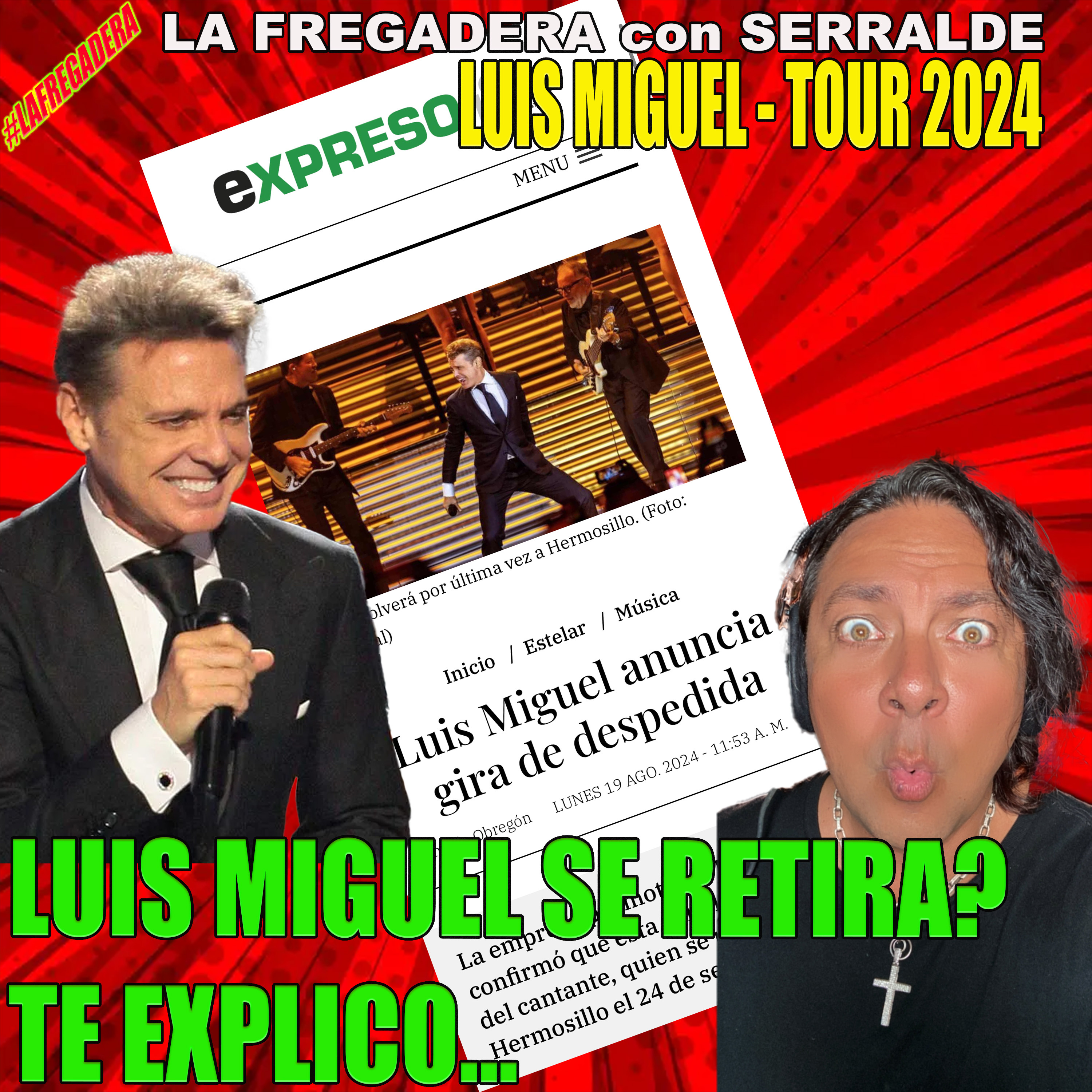 Portada de LA FREGADERA con SERRALDE