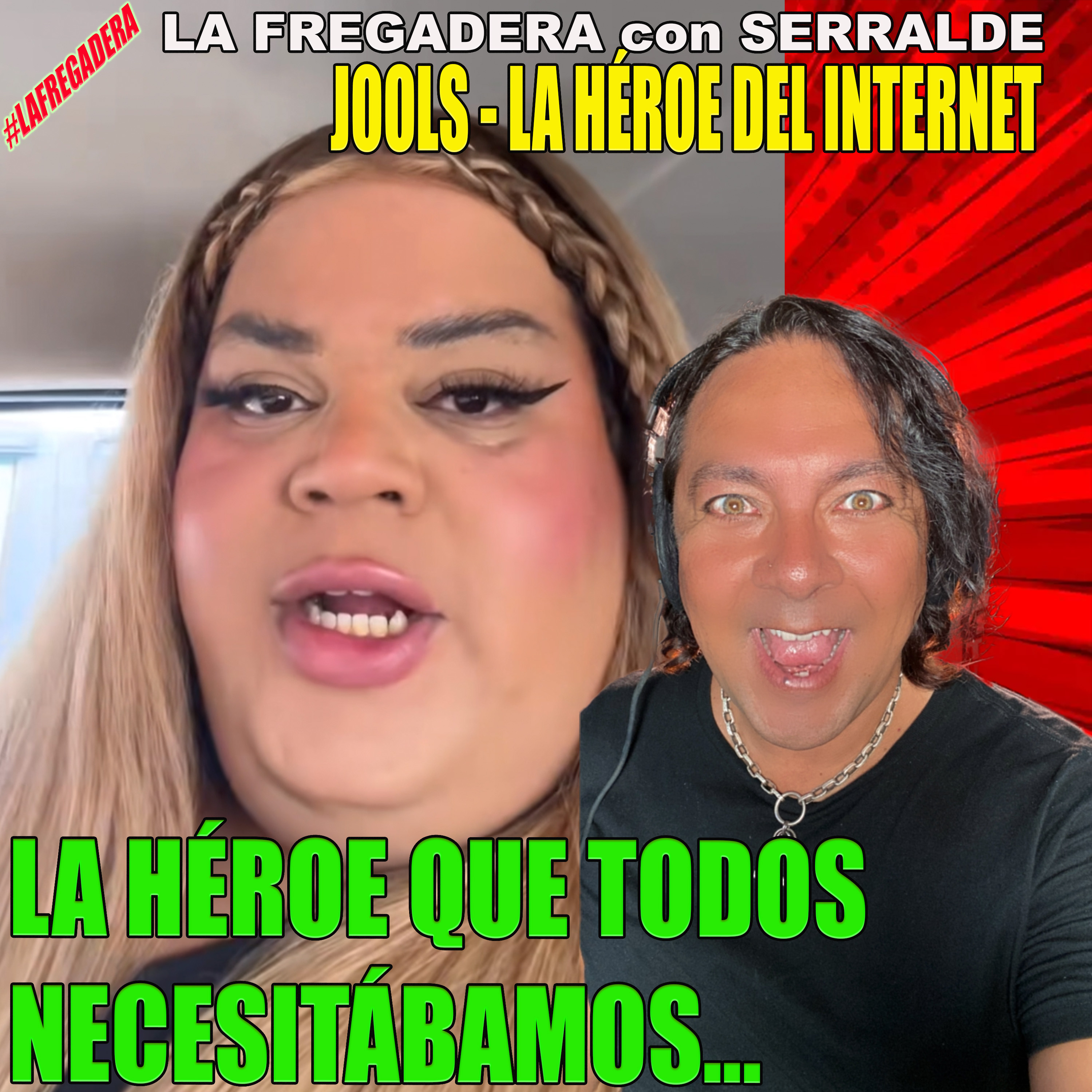 Portada de LA FREGADERA con SERRALDE