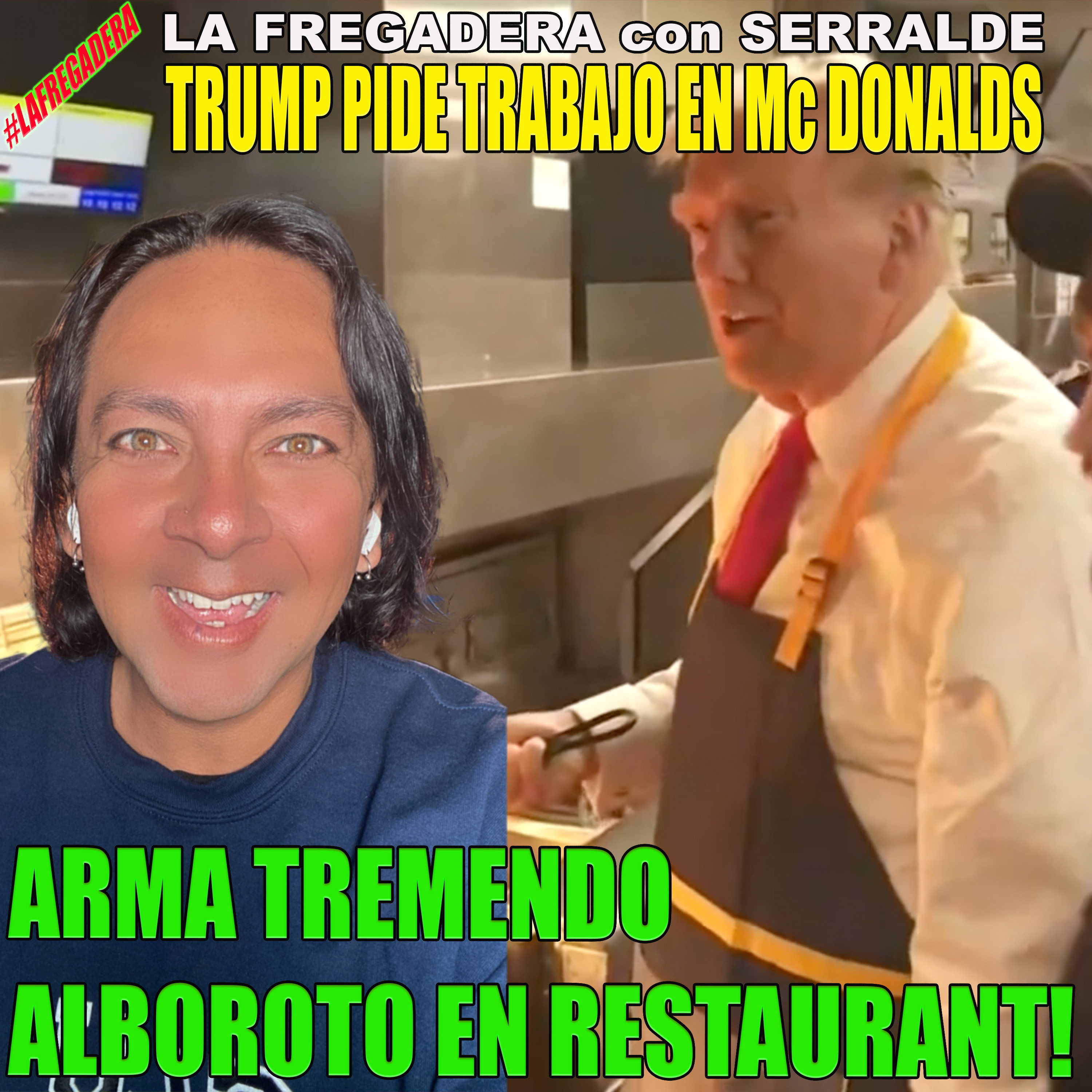 LA FREGADERA con SERRALDE