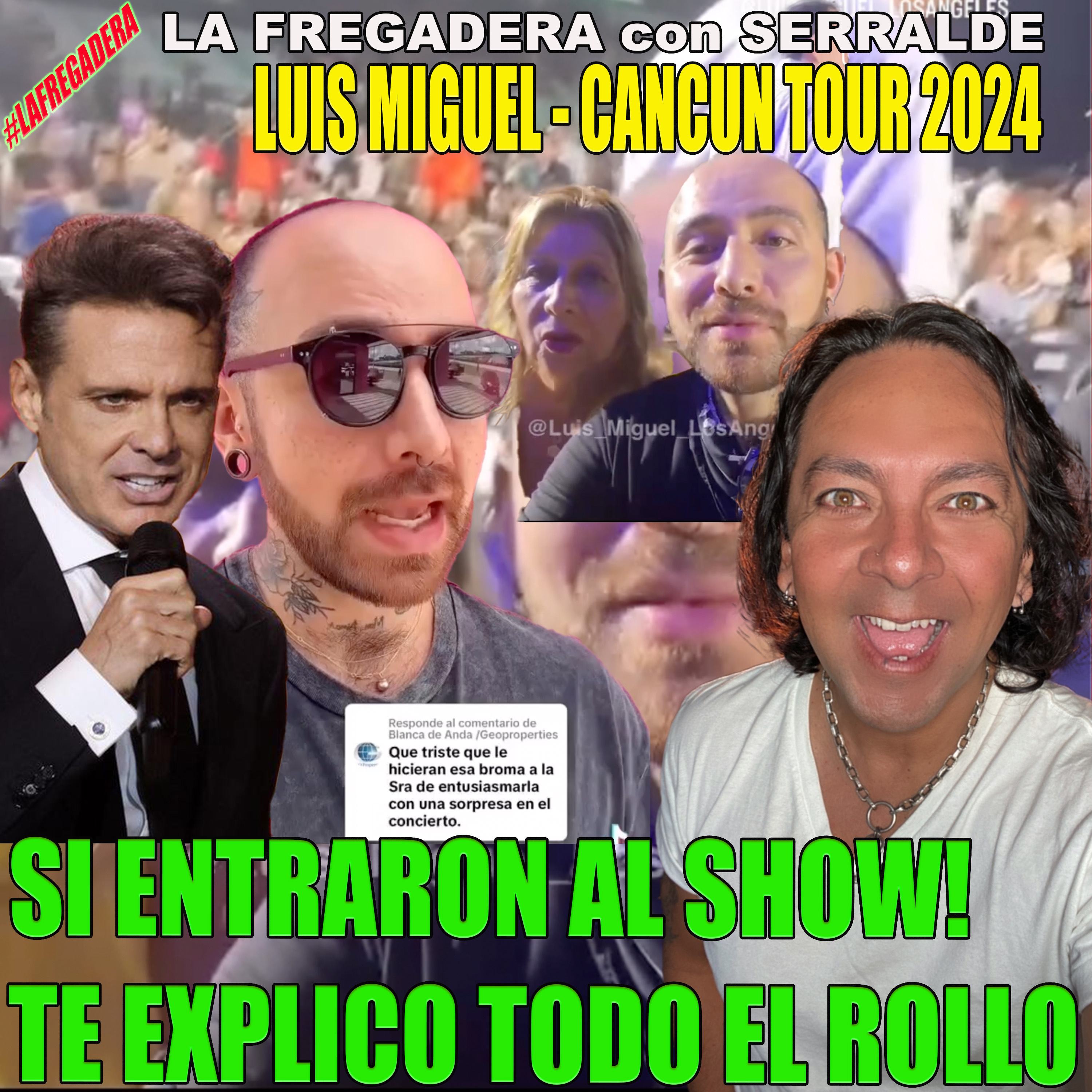 Portada de LA FREGADERA con SERRALDE