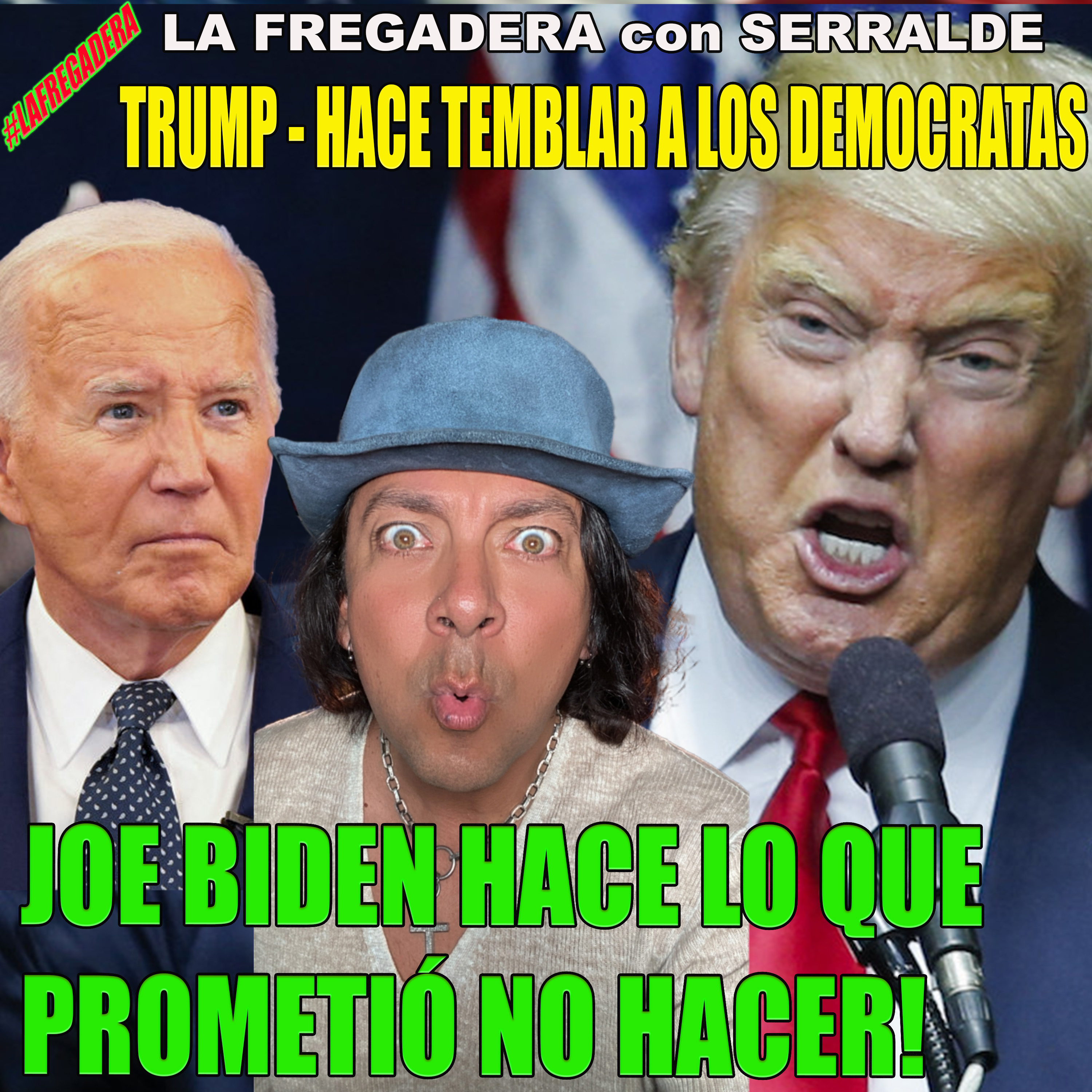 Portada de LA FREGADERA con SERRALDE
