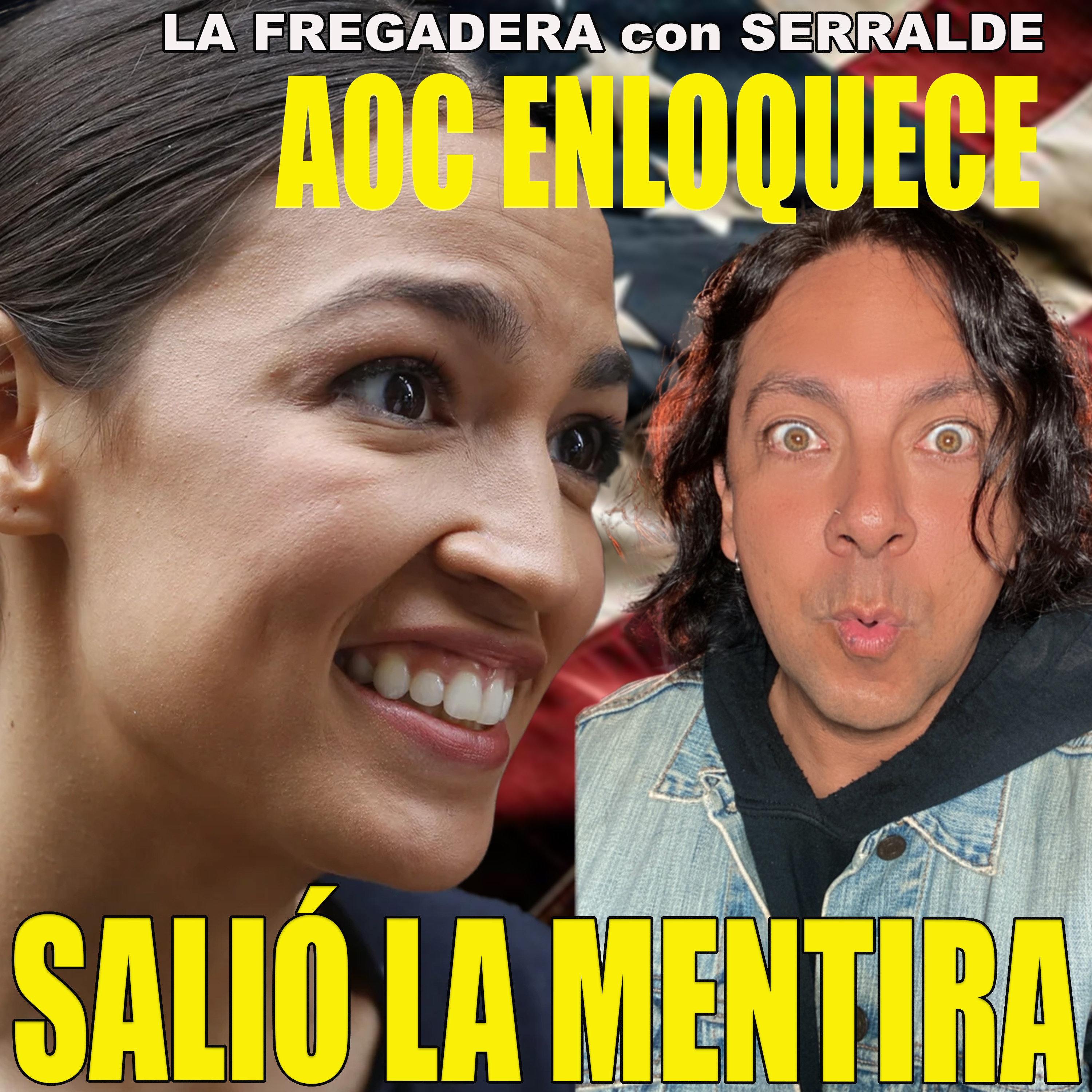 Portada de LA FREGADERA con SERRALDE