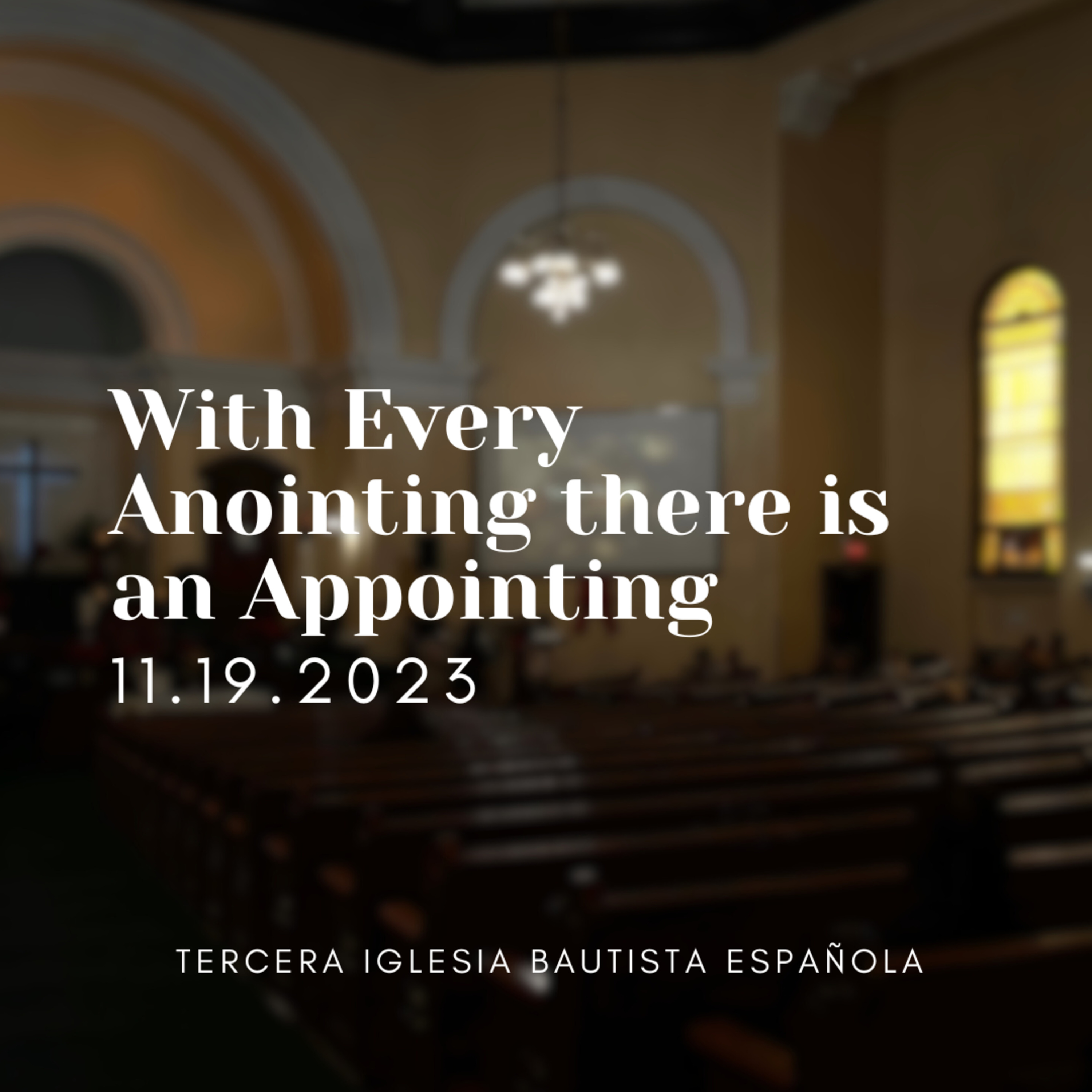 With Every Anointing there is an Appointing episode artwork