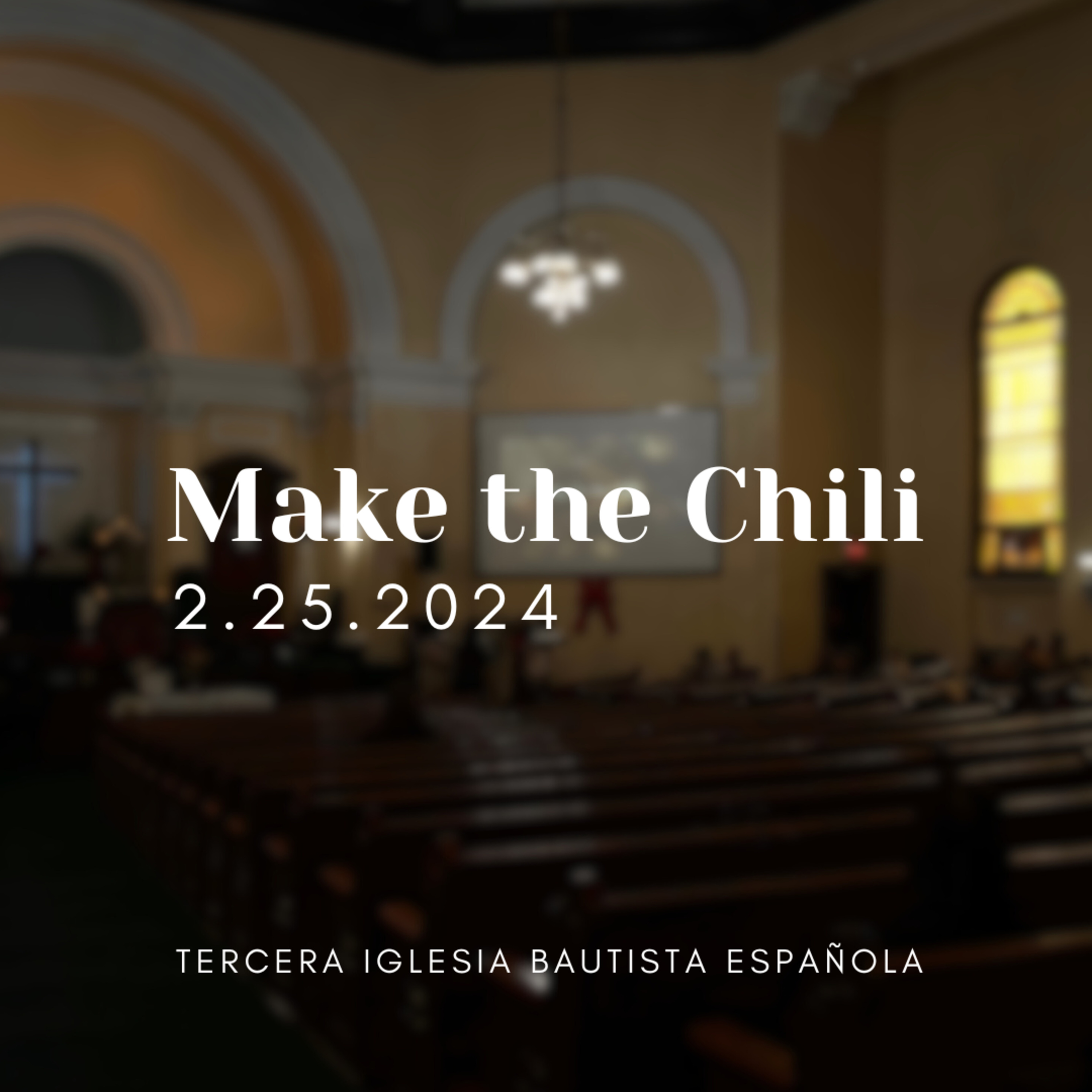 Make the Chili episode artwork