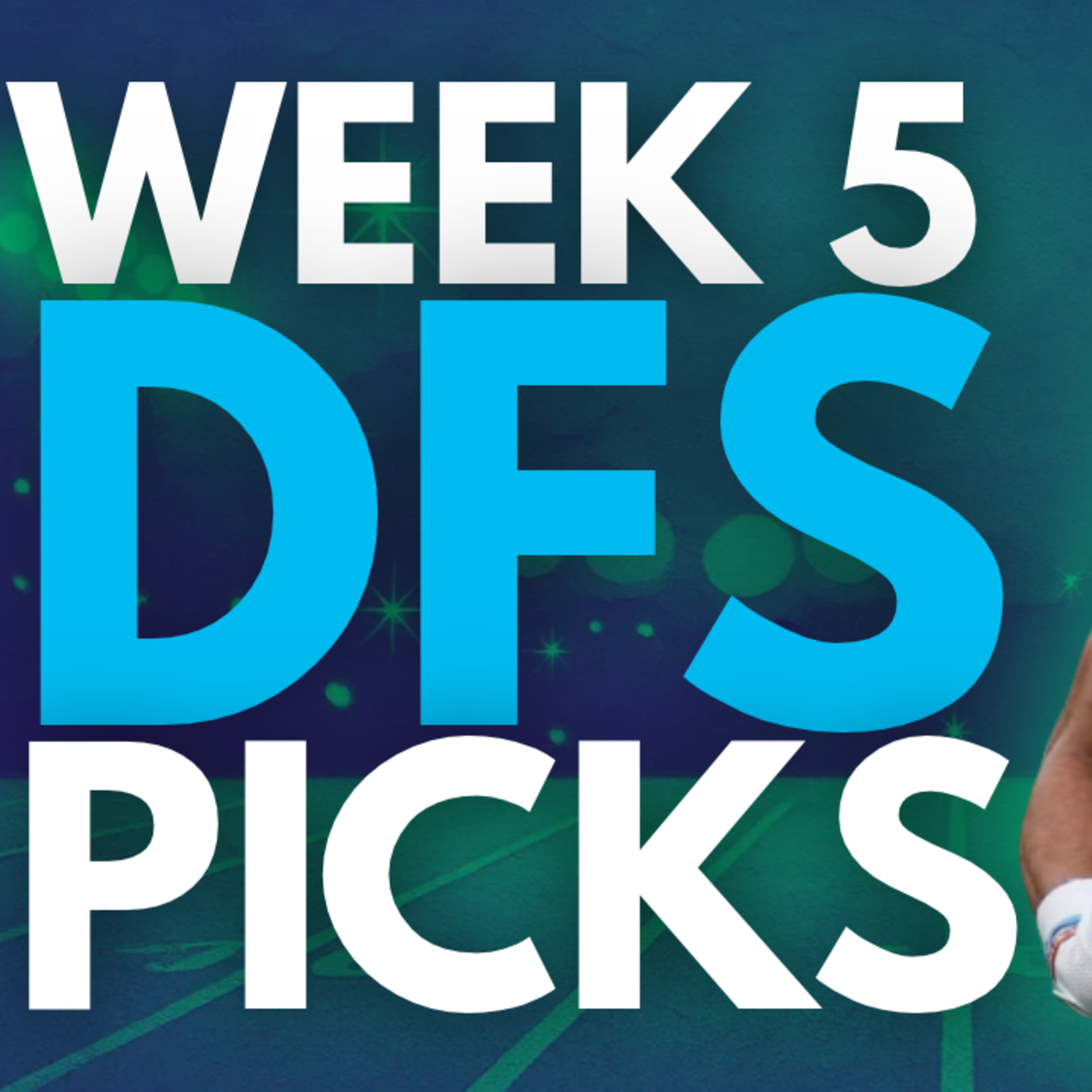 NFL DFS Week 5 Picks 2026 | DraftKings and FanDuel Lineups episode artwork