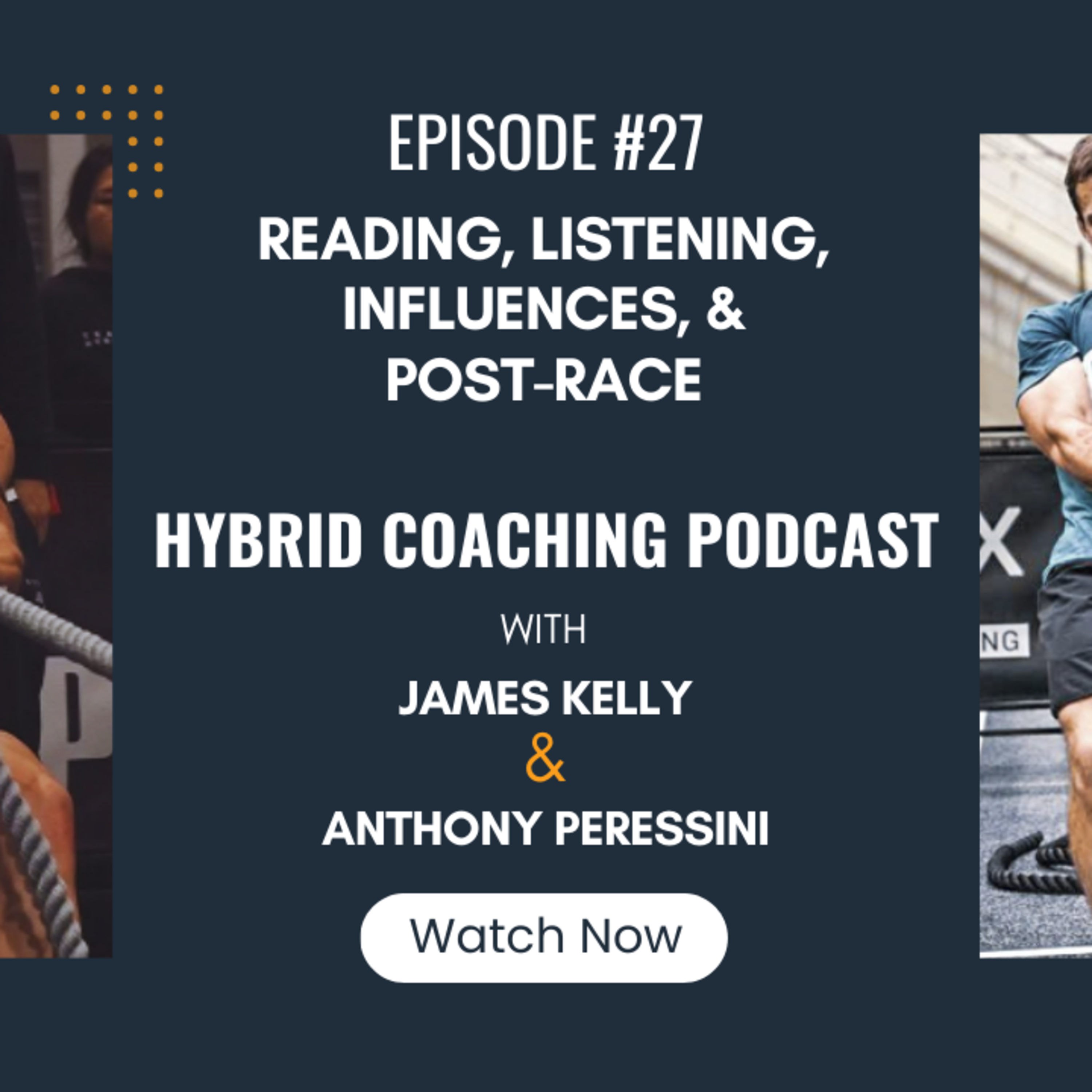 HCP #27 - Reading, Listening, Influences, & Post-Race