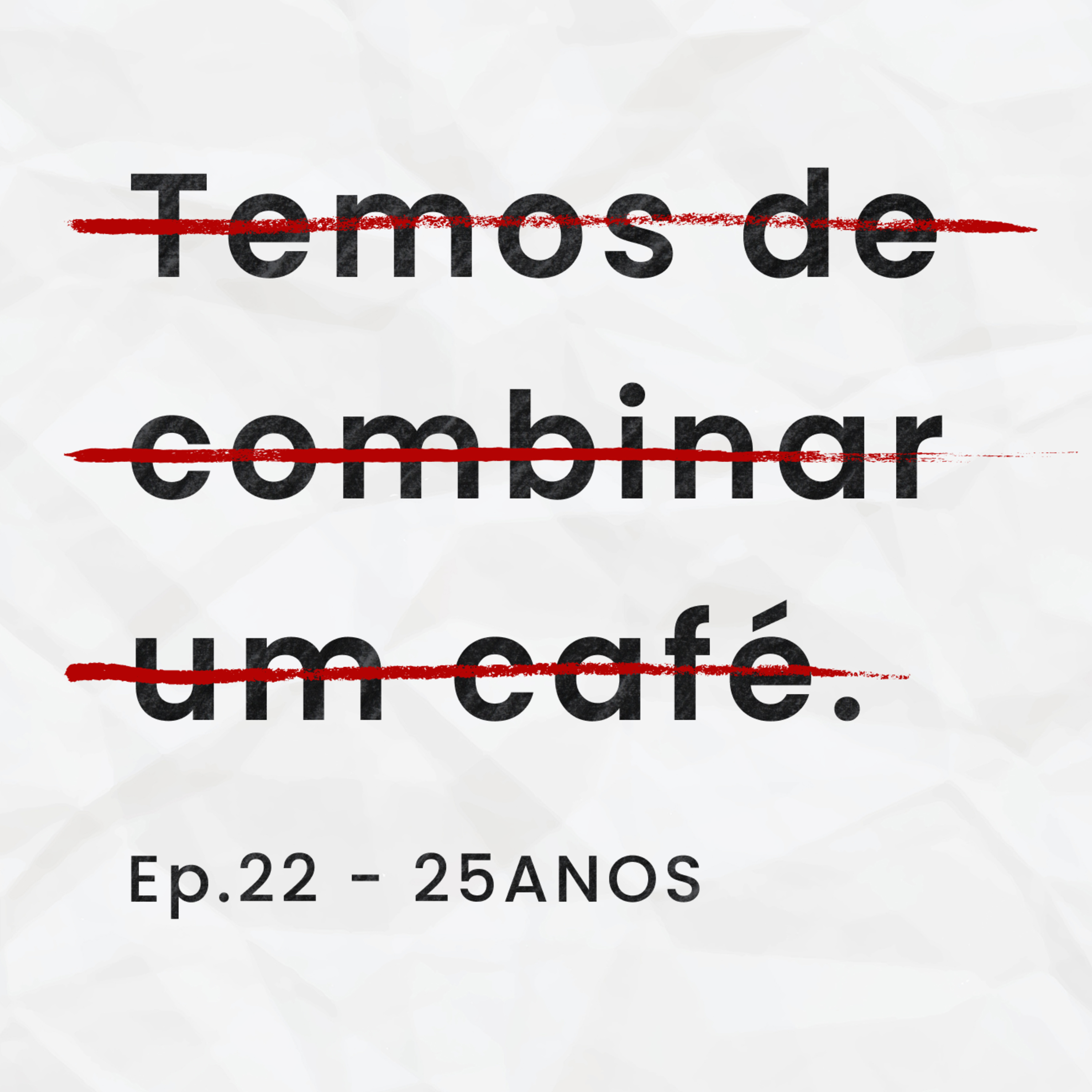 Temos de combinar um café